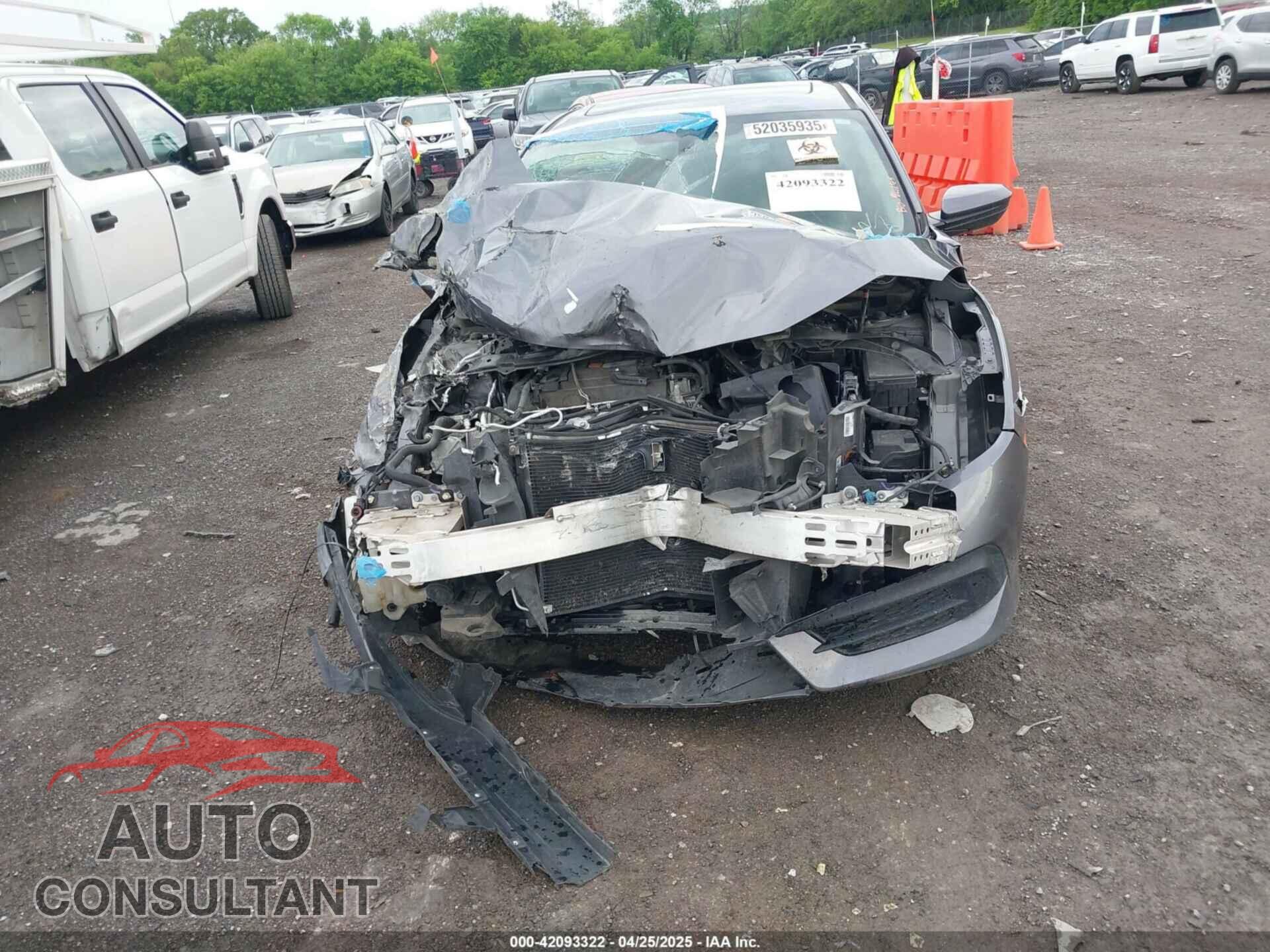 HONDA CIVIC 2017 - 19XFC2F77HE082586