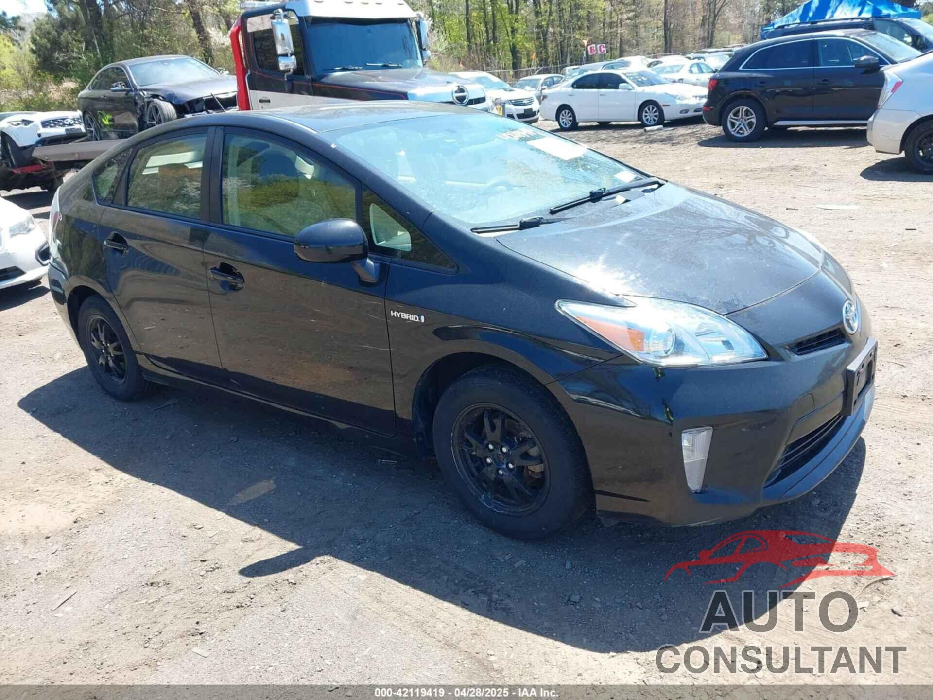 TOYOTA PRIUS 2013 - JTDKN3DU3D5615711
