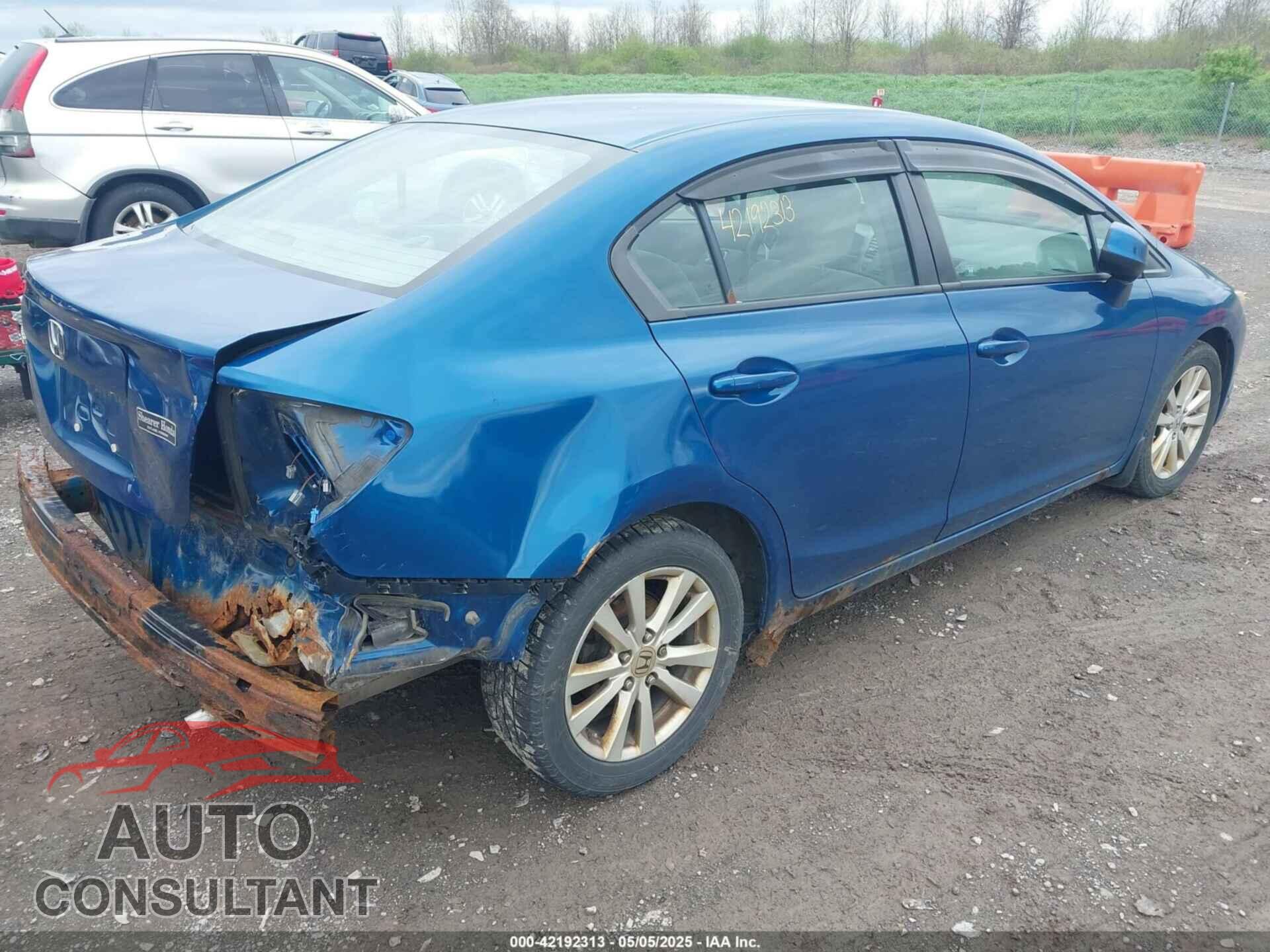 HONDA CIVIC 2012 - 2HGFB2F86CH544873