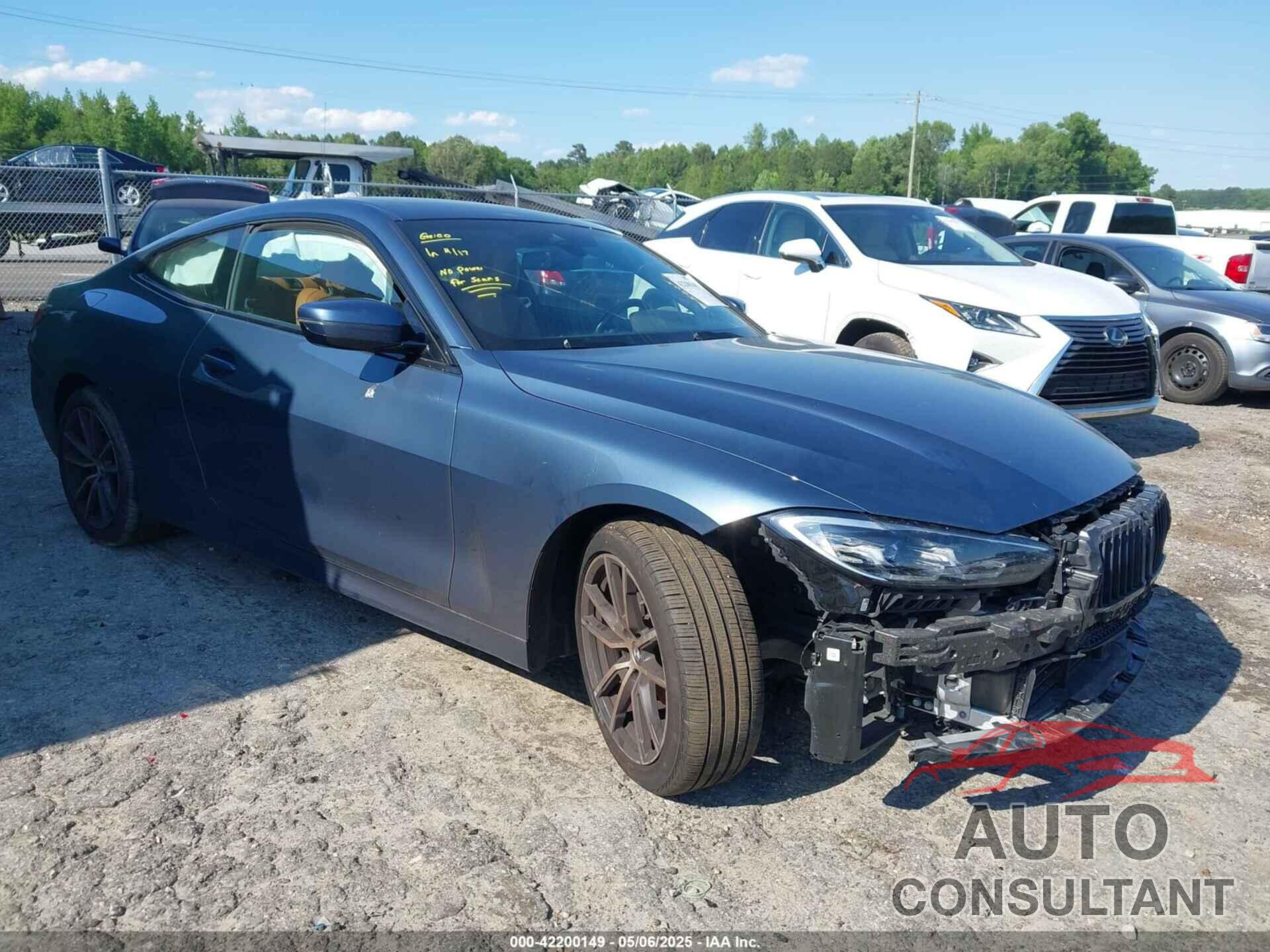 BMW 430I 2022 - WBA73AP00NCH75602