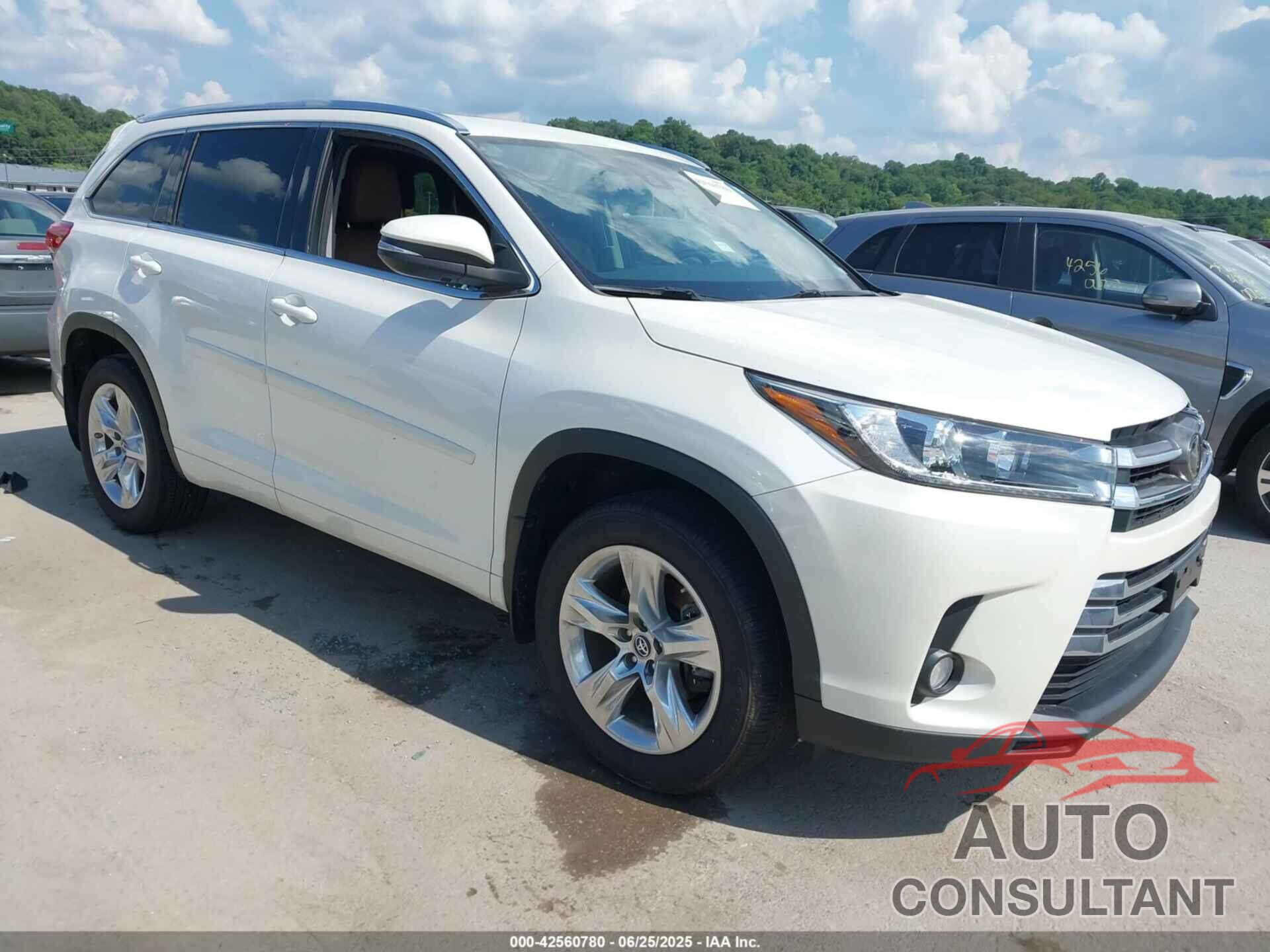 TOYOTA HIGHLANDER 2017 - 5TDDZRFH8HS453350
