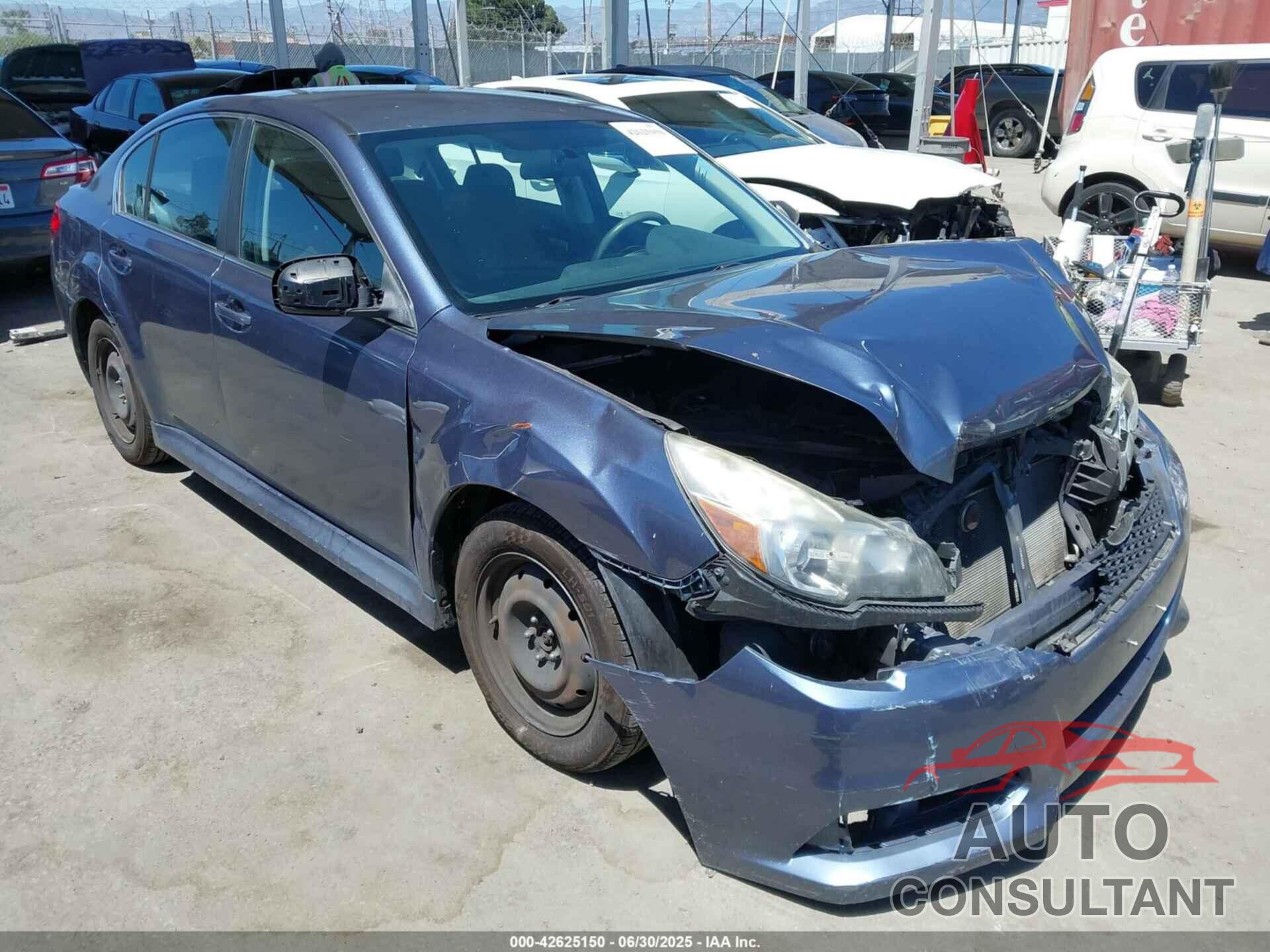 SUBARU LEGACY 2013 - 4S3BMCA62D3034852