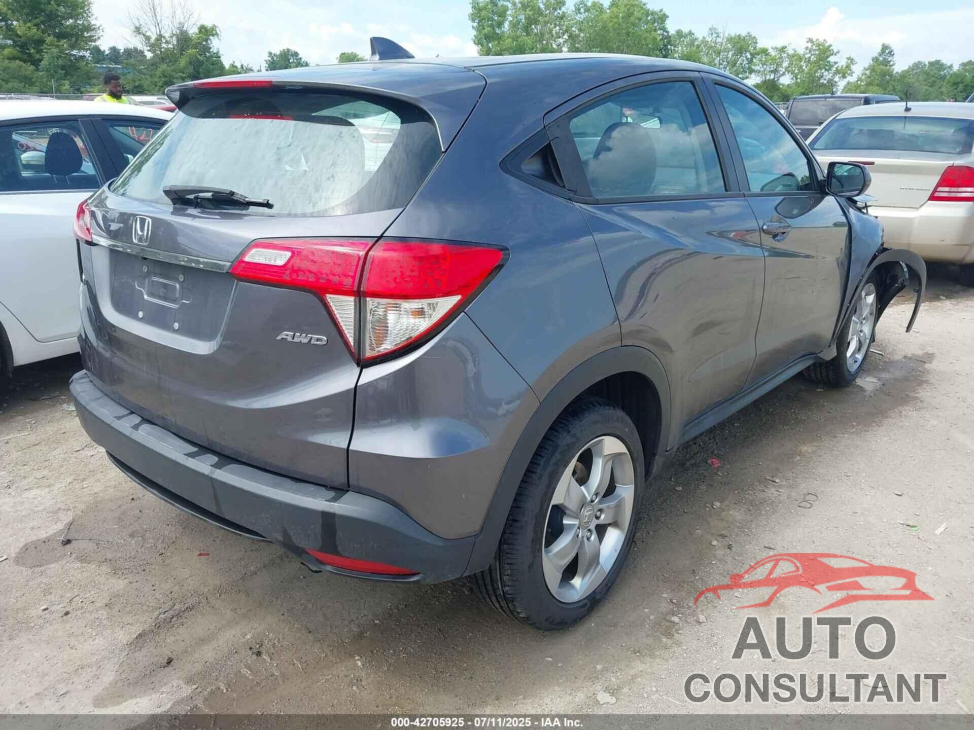 HONDA HR-V 2019 - 3CZRU6H32KG703931