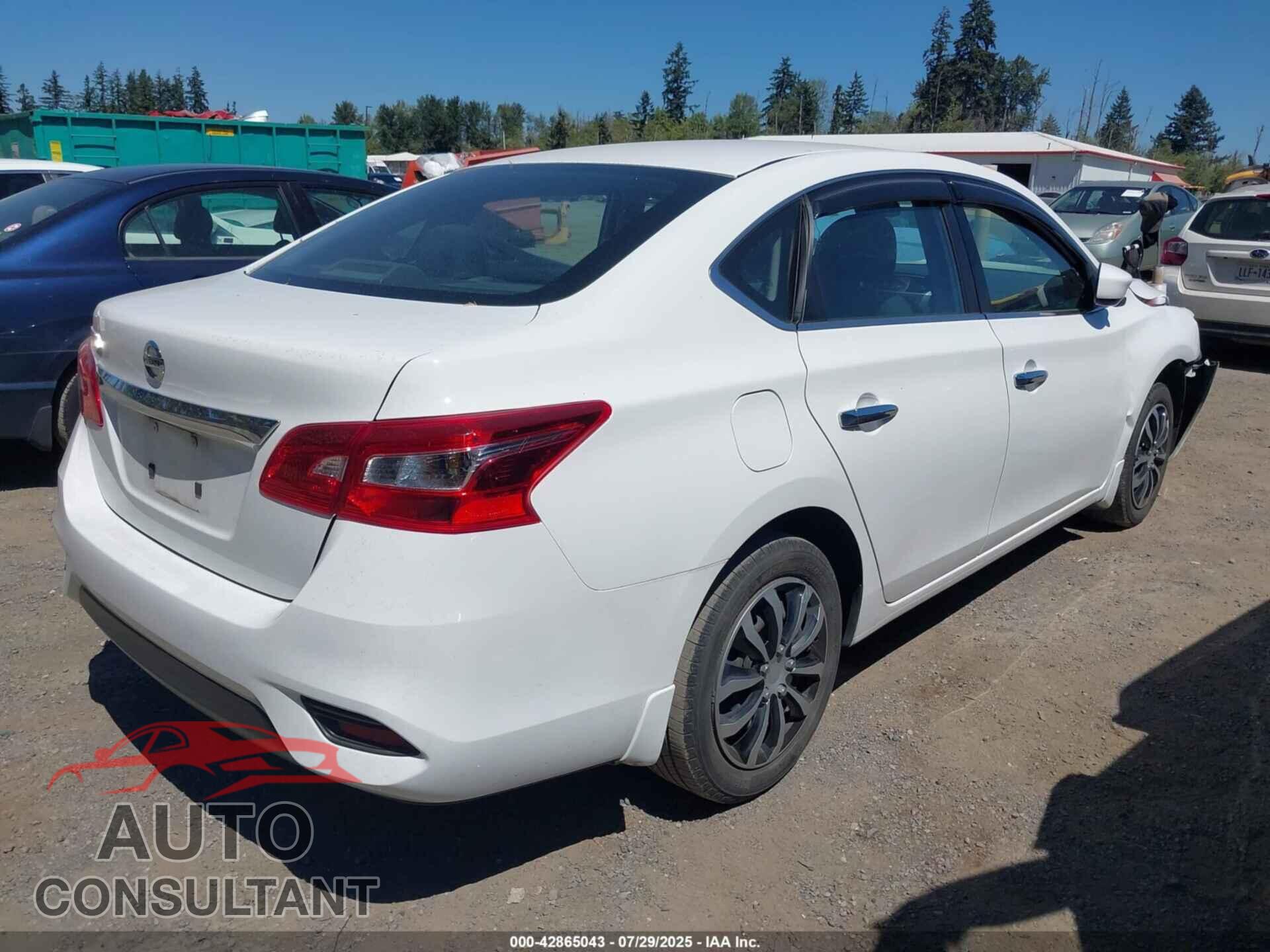 NISSAN SENTRA 2017 - 3N1AB7AP2HY246555