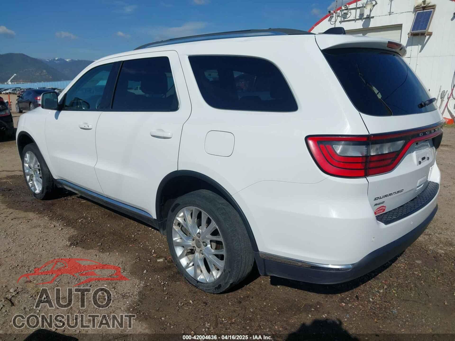 DODGE DURANGO 2016 - 1C4RDJDG7GC477302