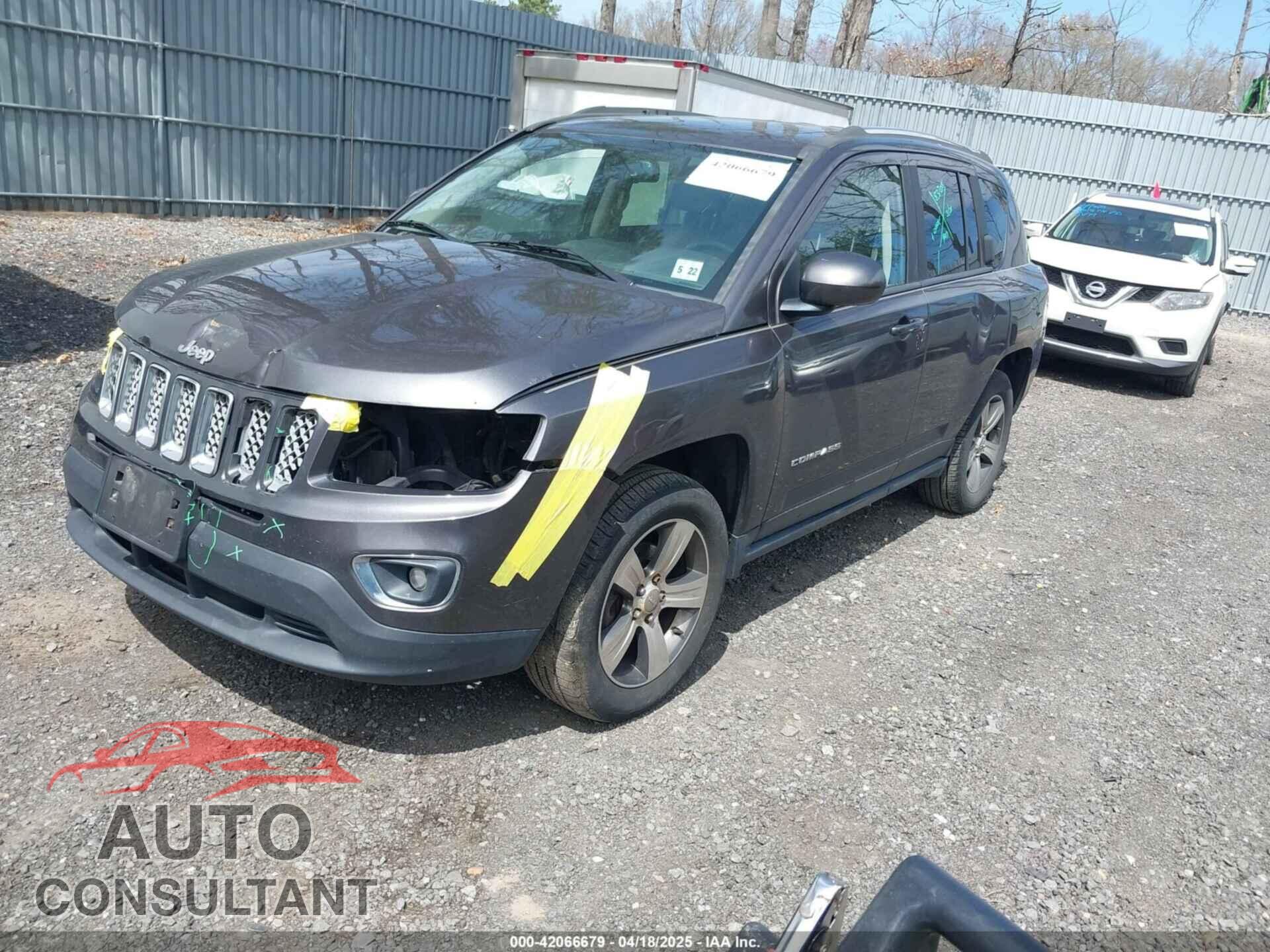 JEEP COMPASS 2017 - 1C4NJDEB5HD175630