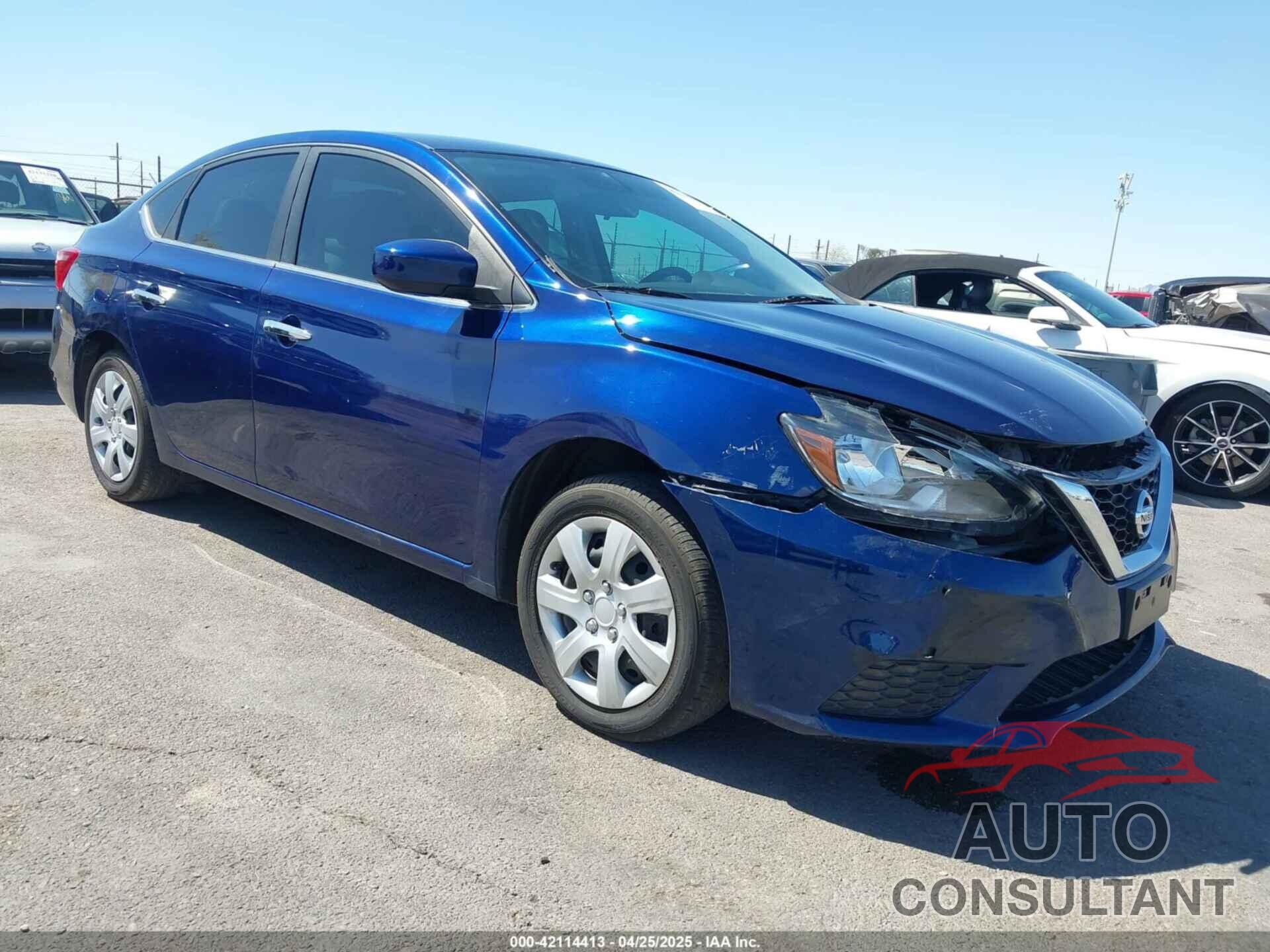 NISSAN SENTRA 2016 - 3N1AB7APXGY231557