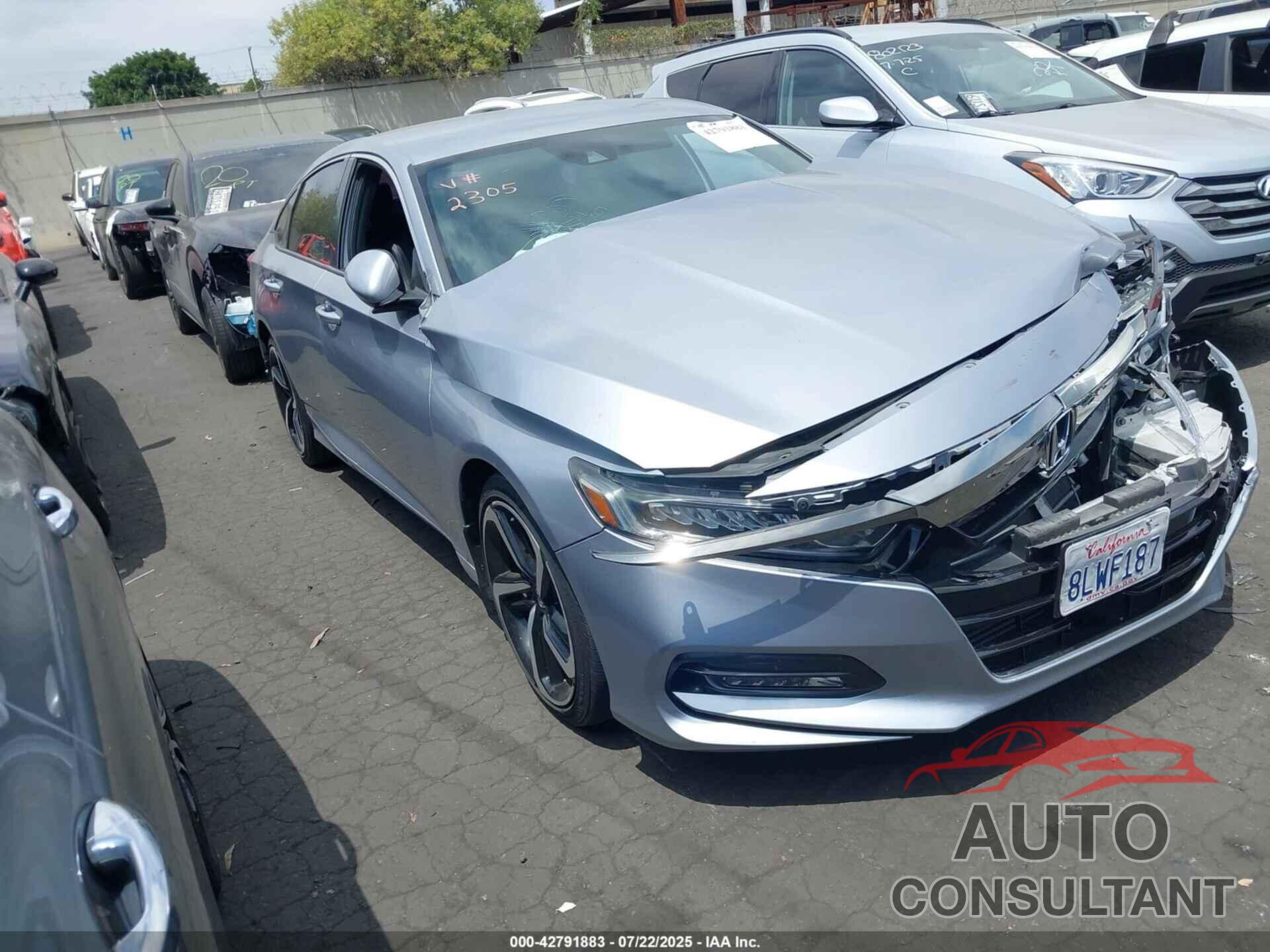 HONDA ACCORD 2019 - 1HGCV1F35KA062305