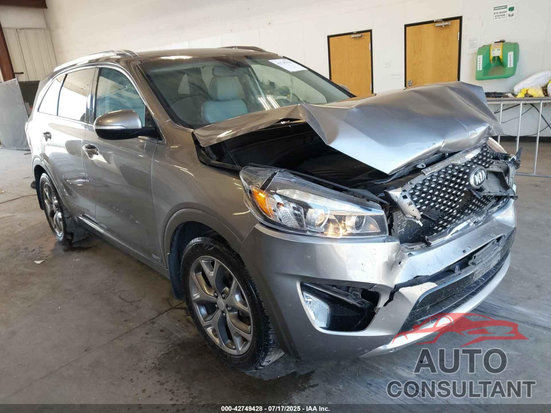 KIA SORENTO 2016 - 5XYPKDA54GG083706