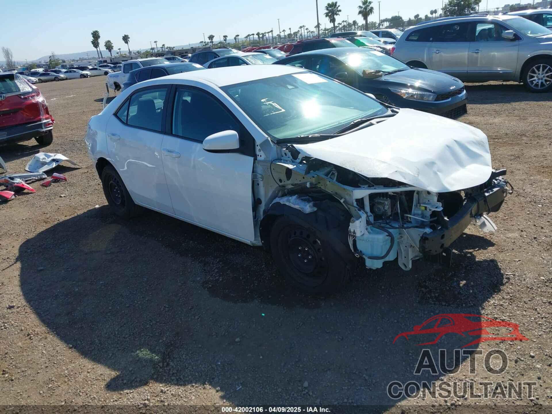 TOYOTA COROLLA 2018 - 2T1BURHE2JC056191