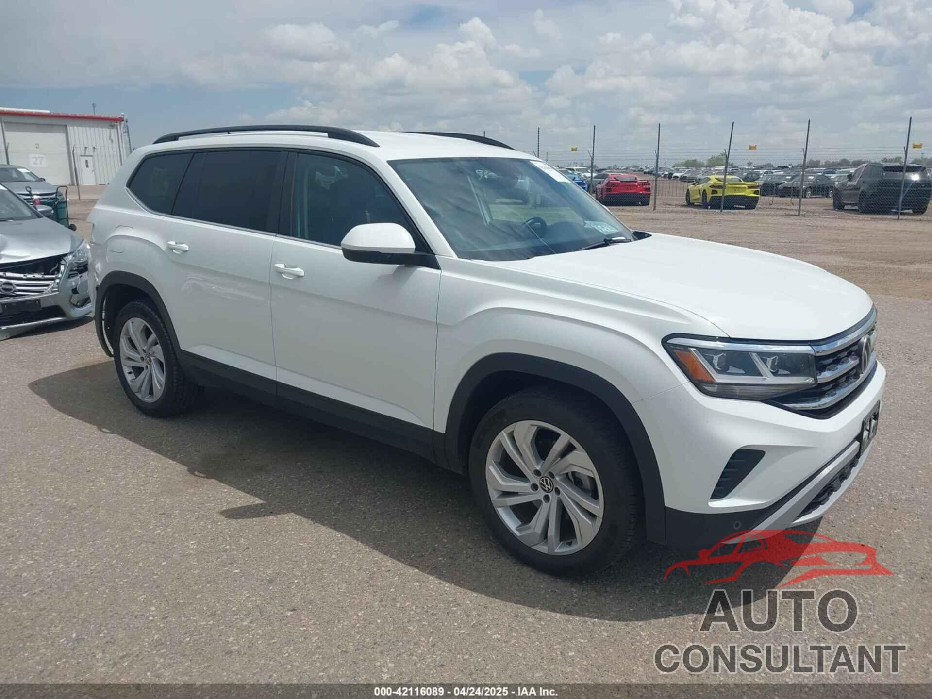 VOLKSWAGEN ATLAS 2022 - 1V2WR2CA2NC524674