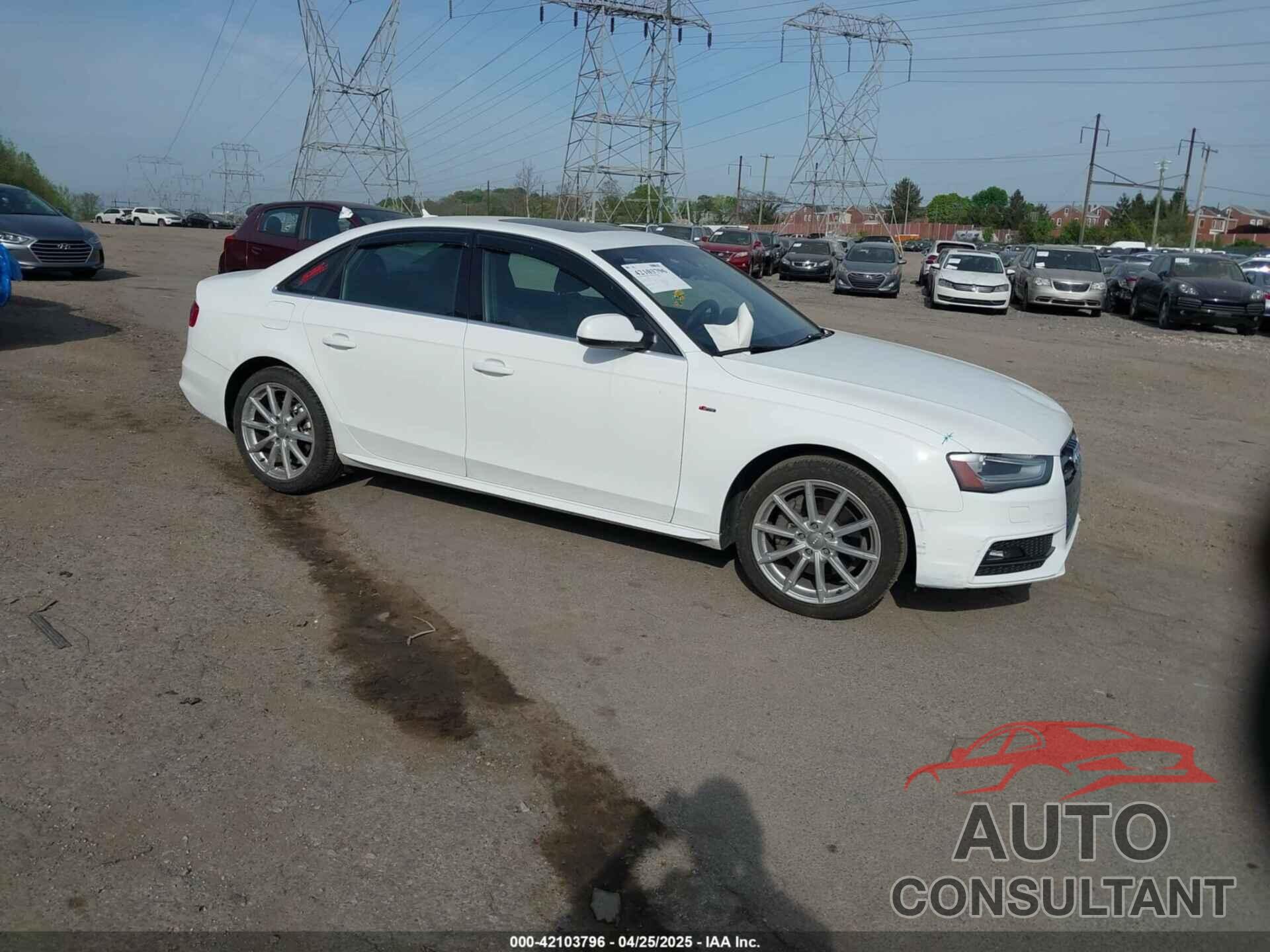 AUDI A4 2015 - WAUFFAFL6FA069131
