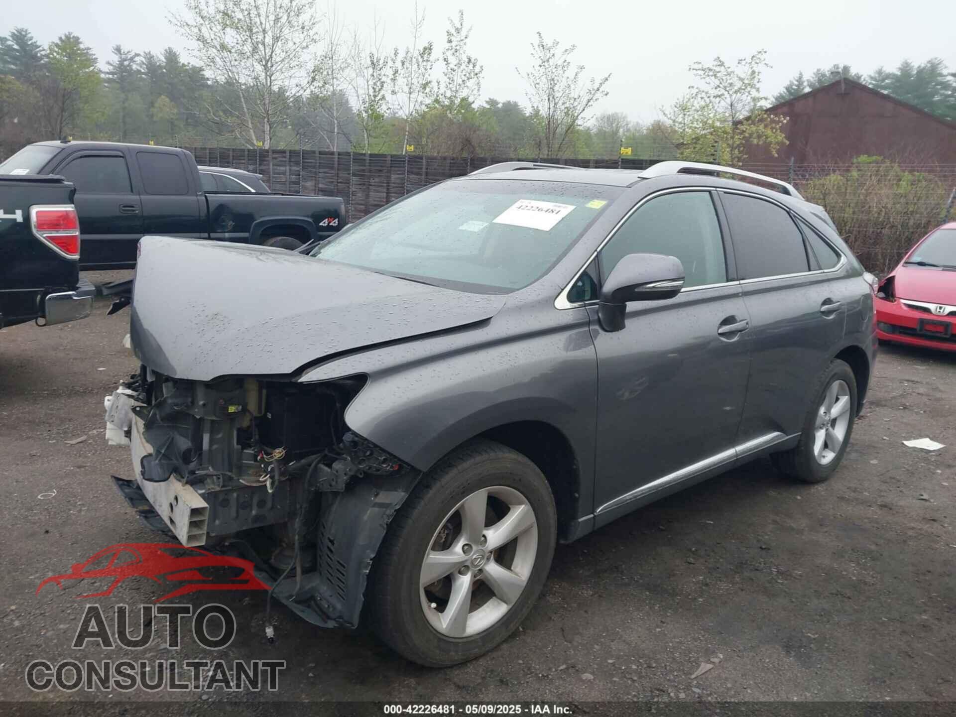 LEXUS RX 350 2015 - 2T2BK1BA5FC286002