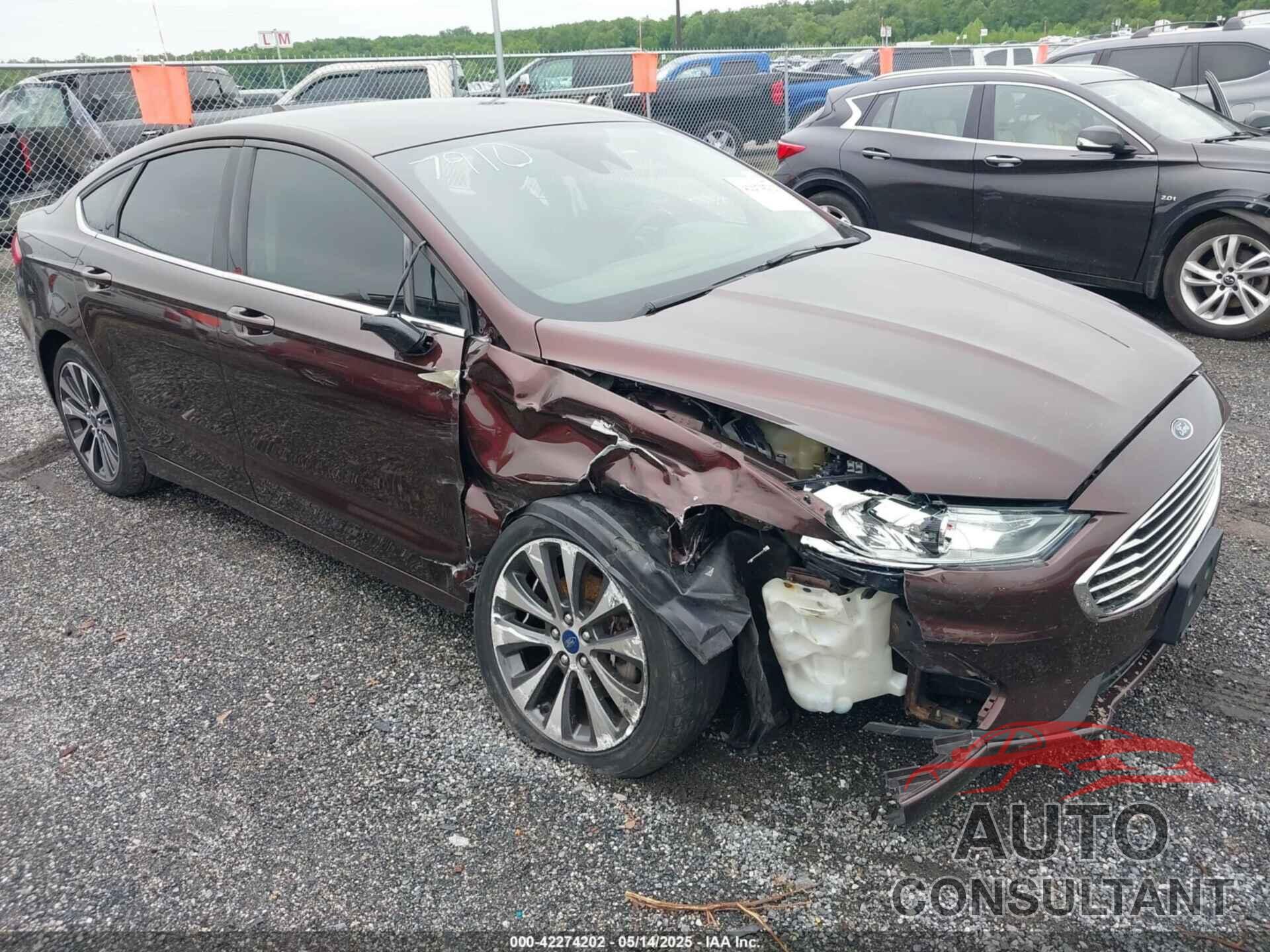 FORD FUSION 2019 - 3FA6P0T99KR227910