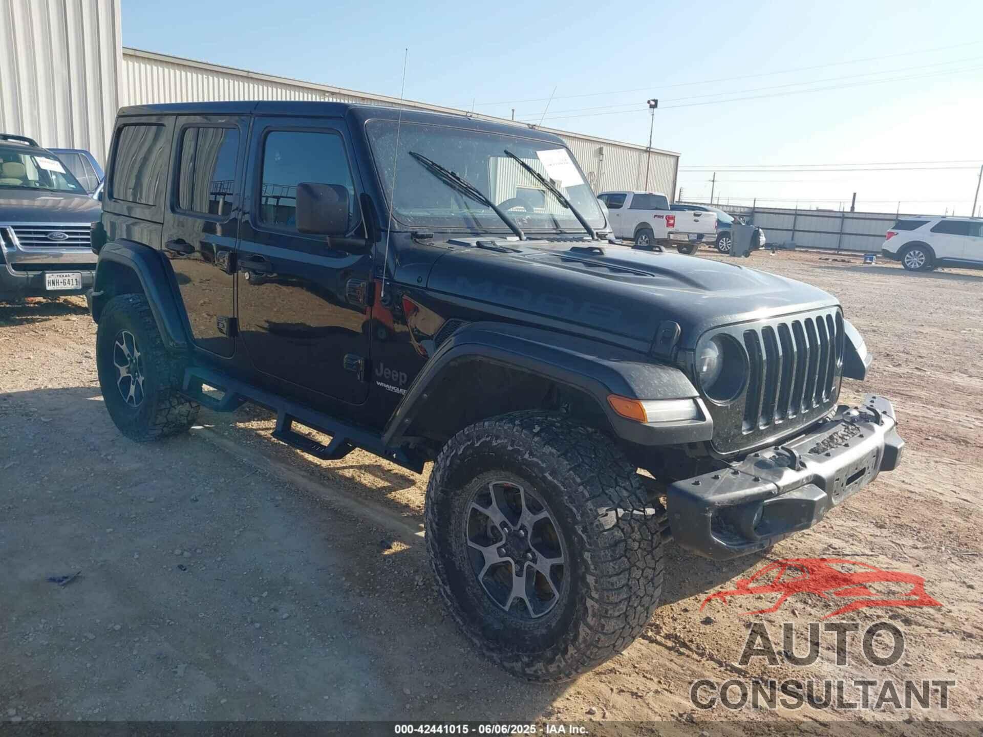 JEEP WRANGLER UNLIMITED 2018 - 1C4HJXEG1JW326564