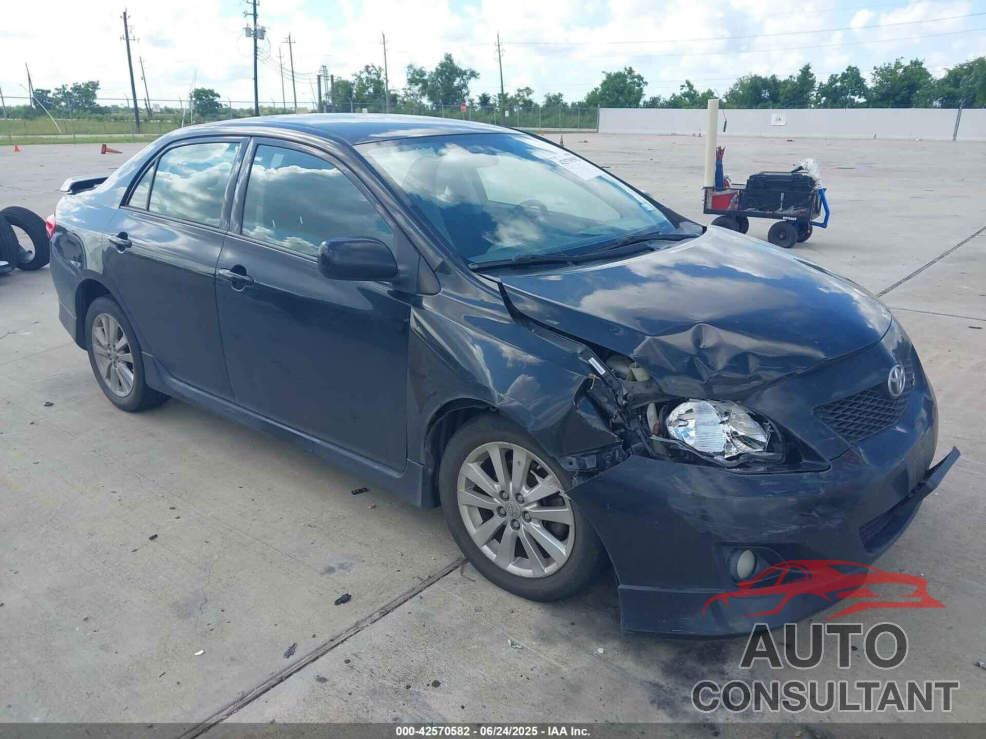 TOYOTA COROLLA 2009 - 1NXBU40E49Z159878