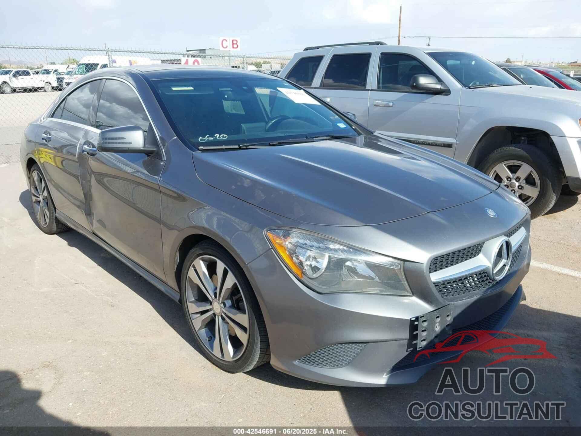 MERCEDES-BENZ CLA 250 2016 - WDDSJ4EB0GN289715