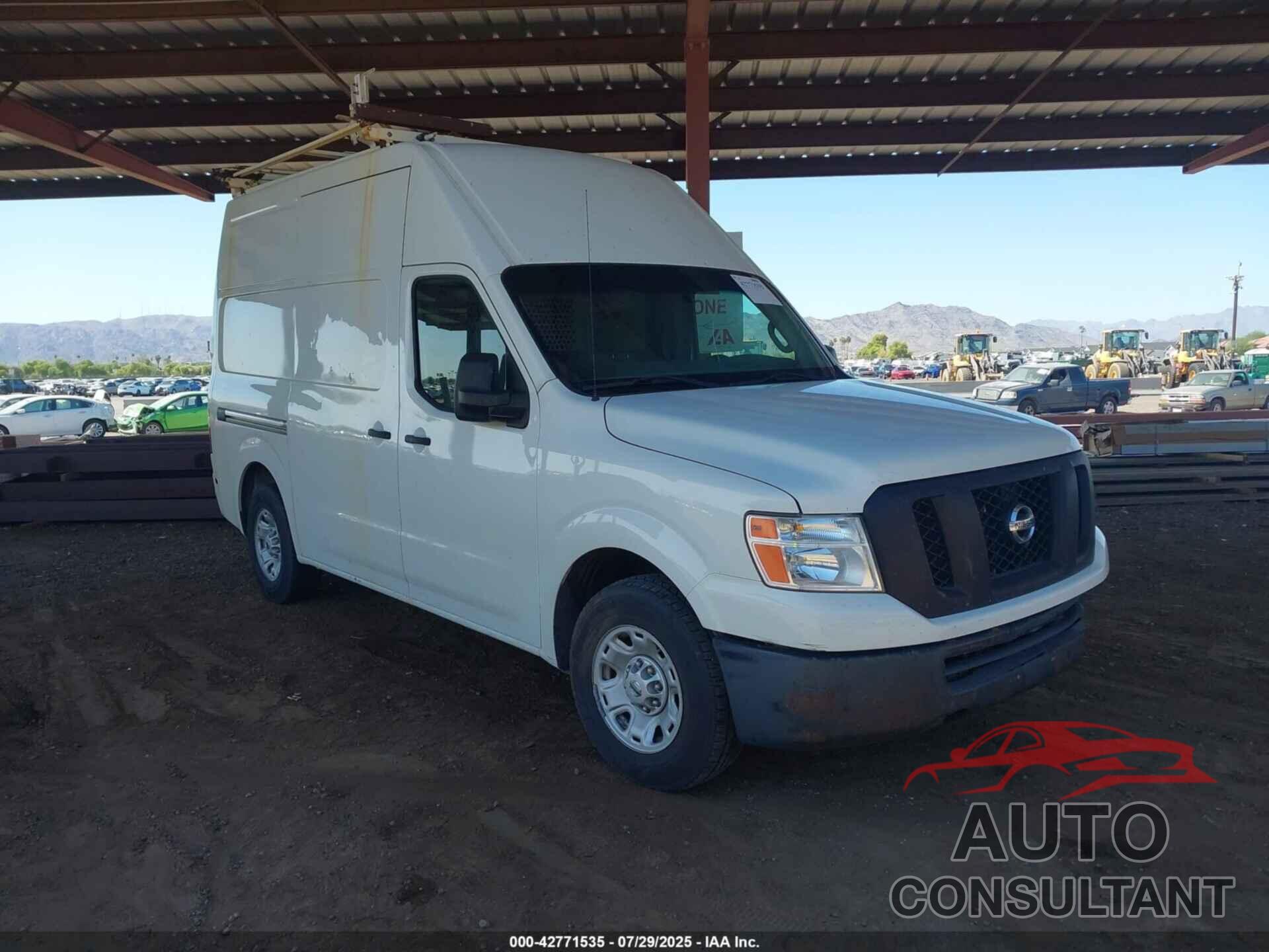 NISSAN NV CARGO NV2500 HD 2014 - 1N6BF0LY1EN102455