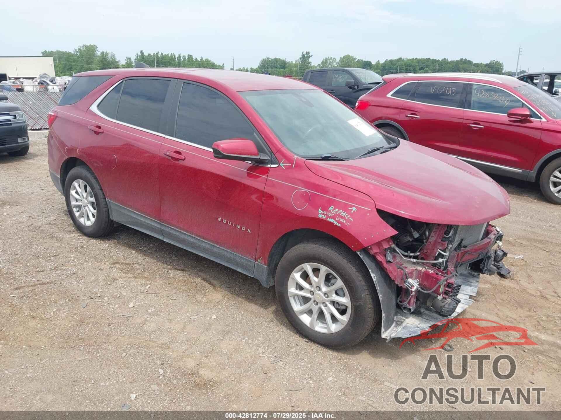 CHEVROLET EQUINOX 2021 - 3GNAXUEV9ML310756