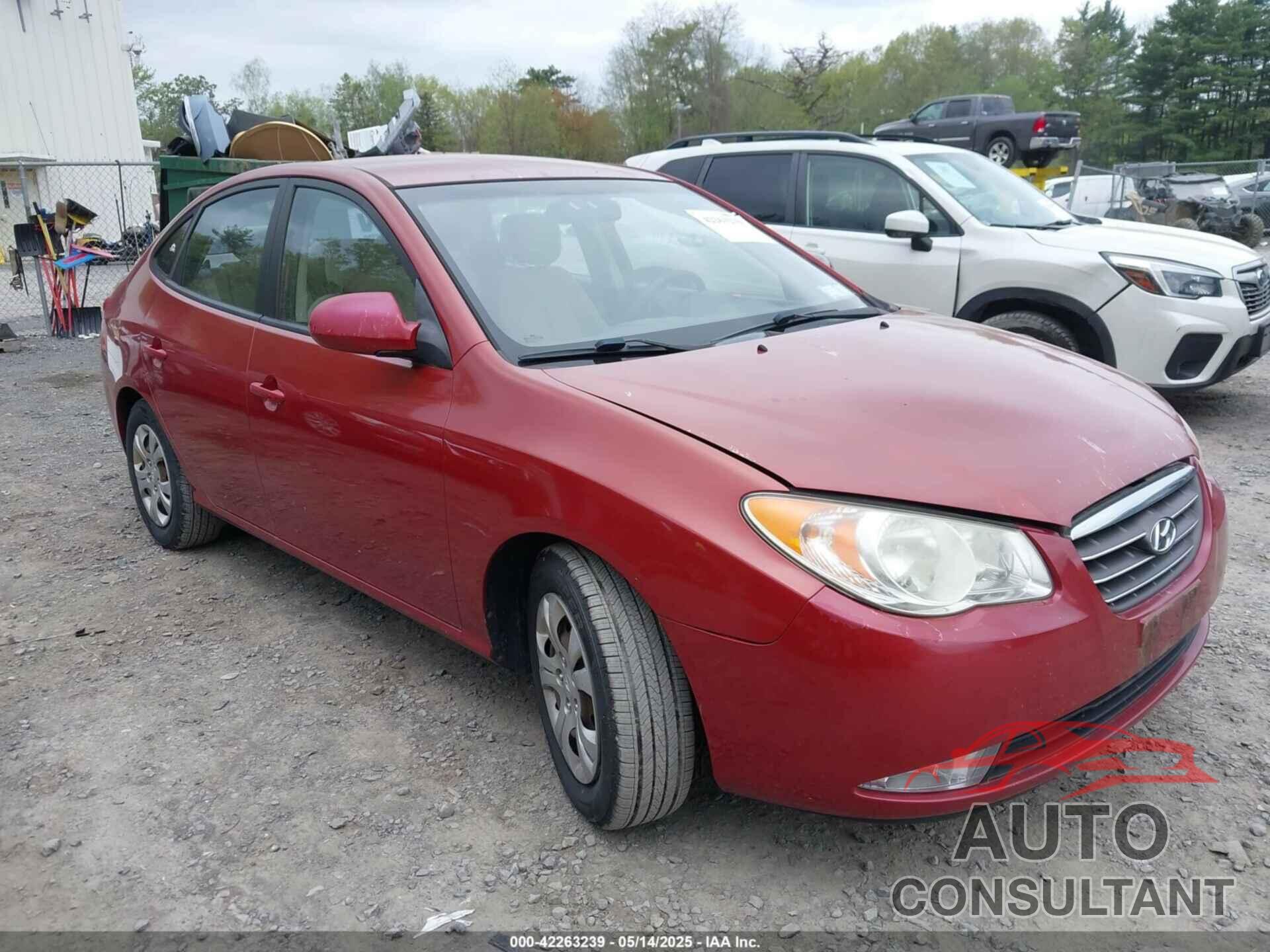 HYUNDAI ELANTRA 2009 - KMHDU46D09U804193