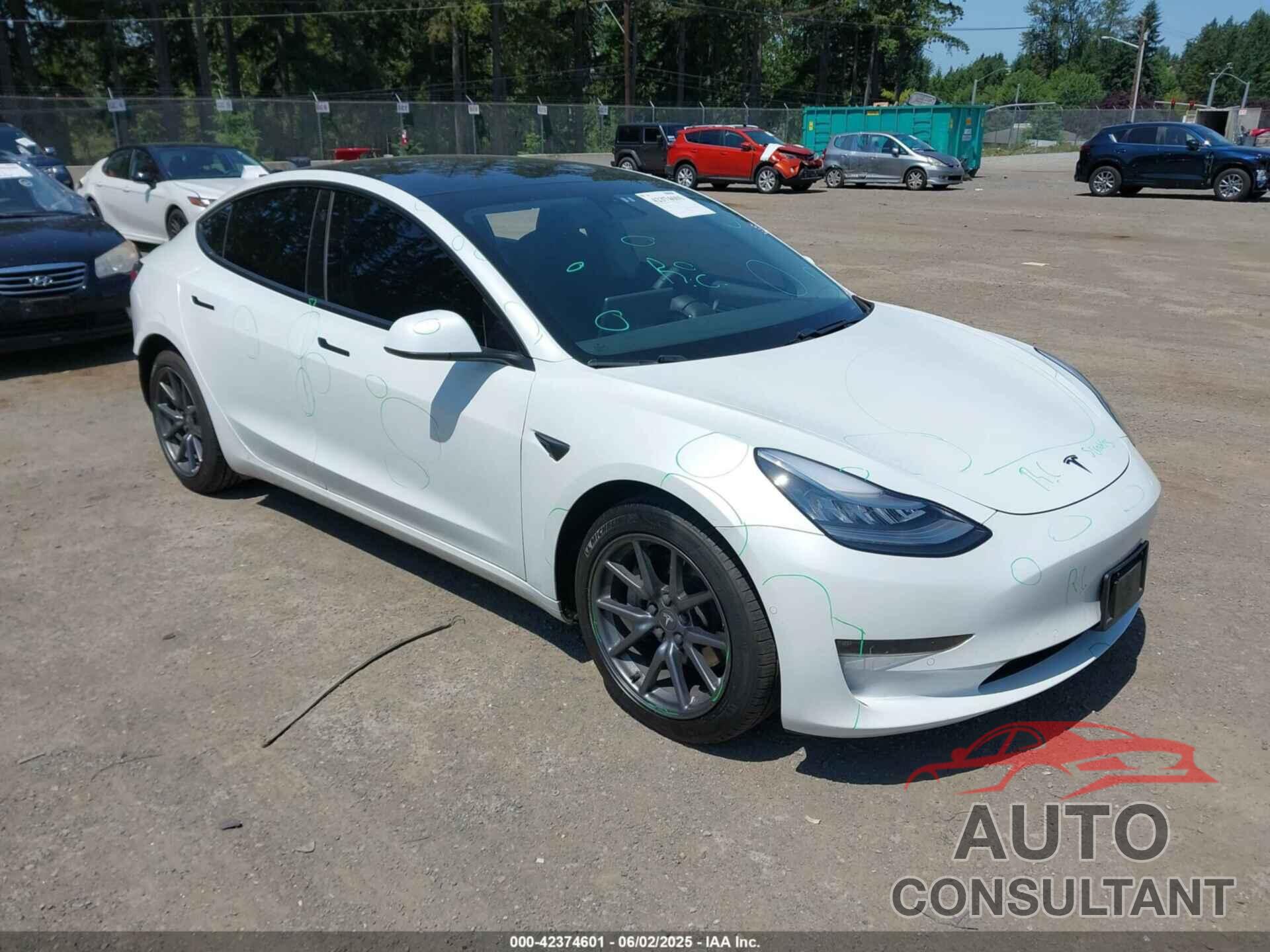 TESLA MODEL 3 2020 - 5YJ3E1EB0LF741639