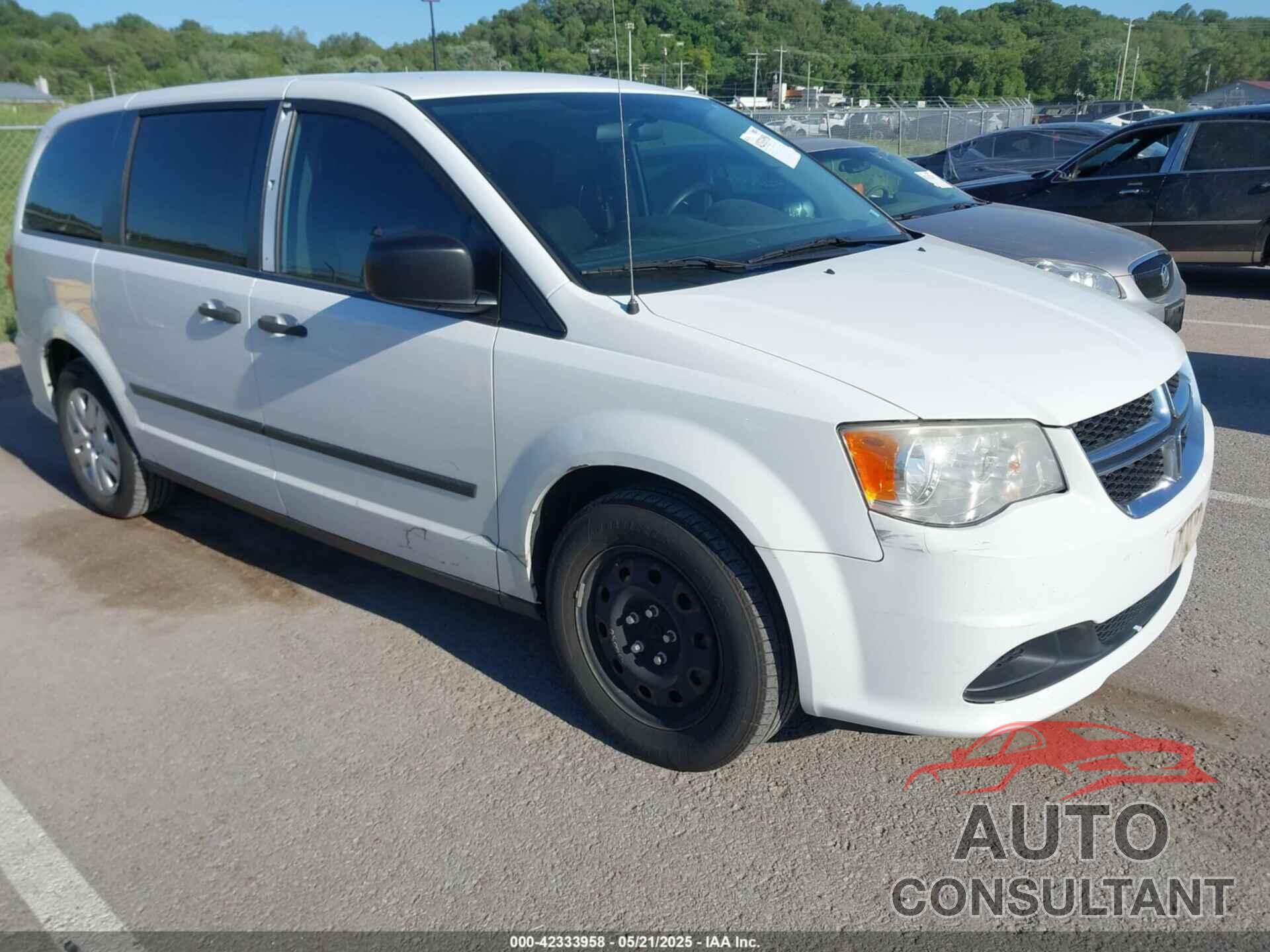 DODGE GRAND CARAVAN 2014 - 2C4RDGBG7ER378599