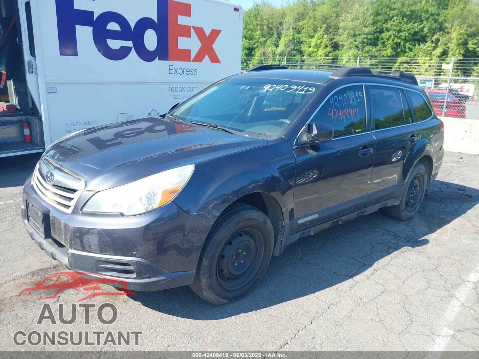 SUBARU OUTBACK 2012 - 4S4BRBAC5C1201938