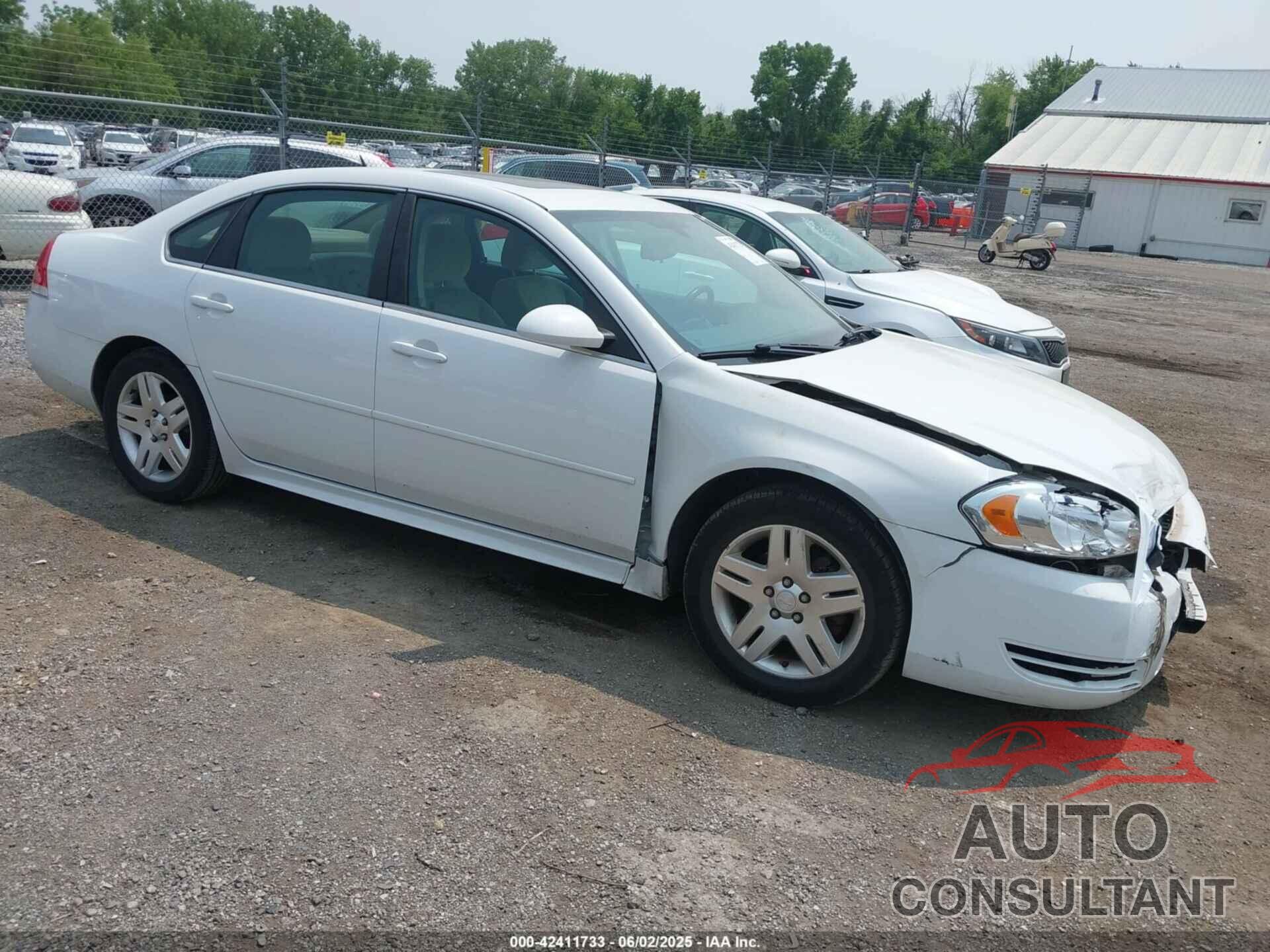 CHEVROLET IMPALA 2013 - 2G1WG5E35D1258510