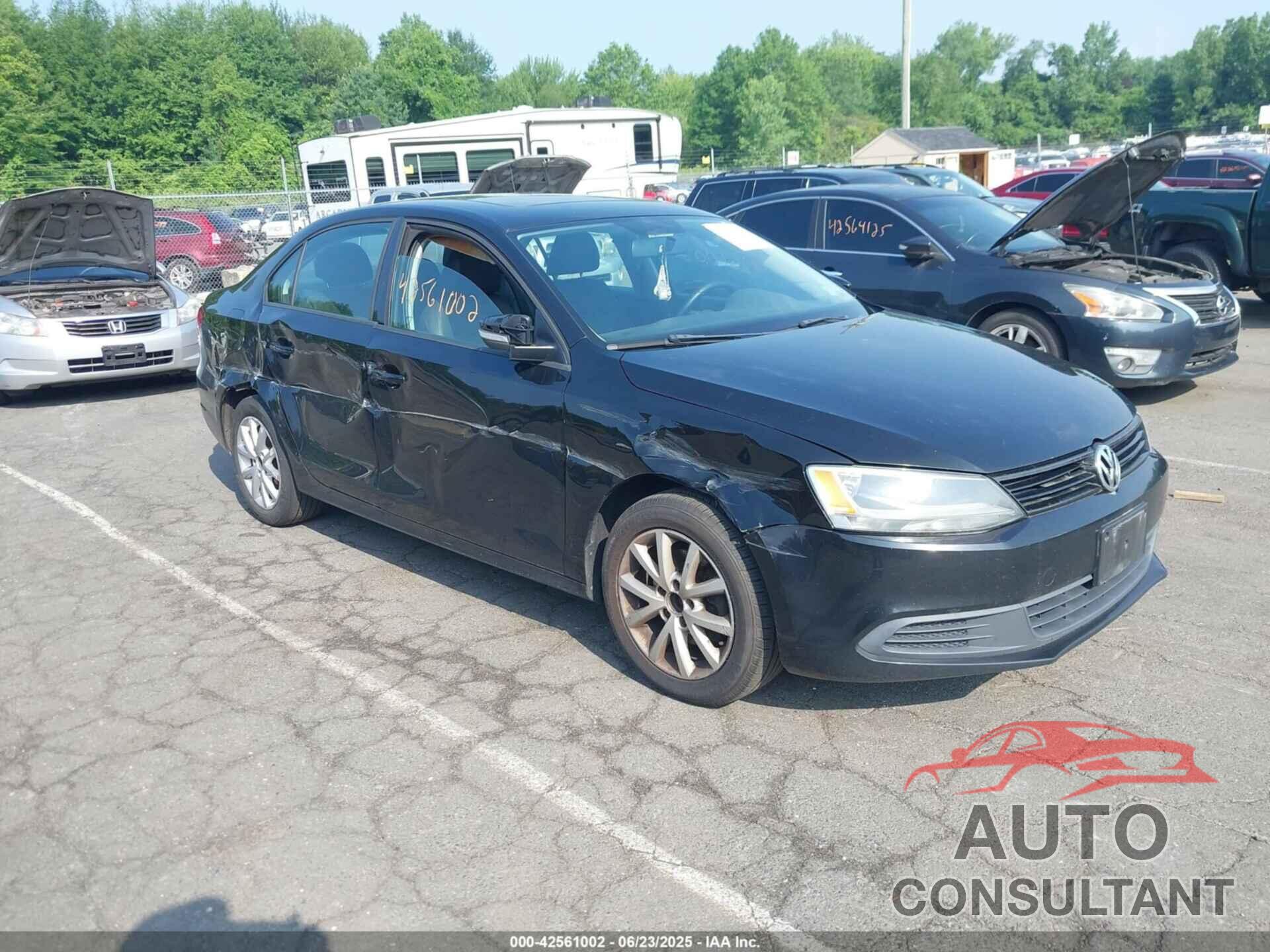 VOLKSWAGEN JETTA 2012 - 3VWDP7AJ1CM337742
