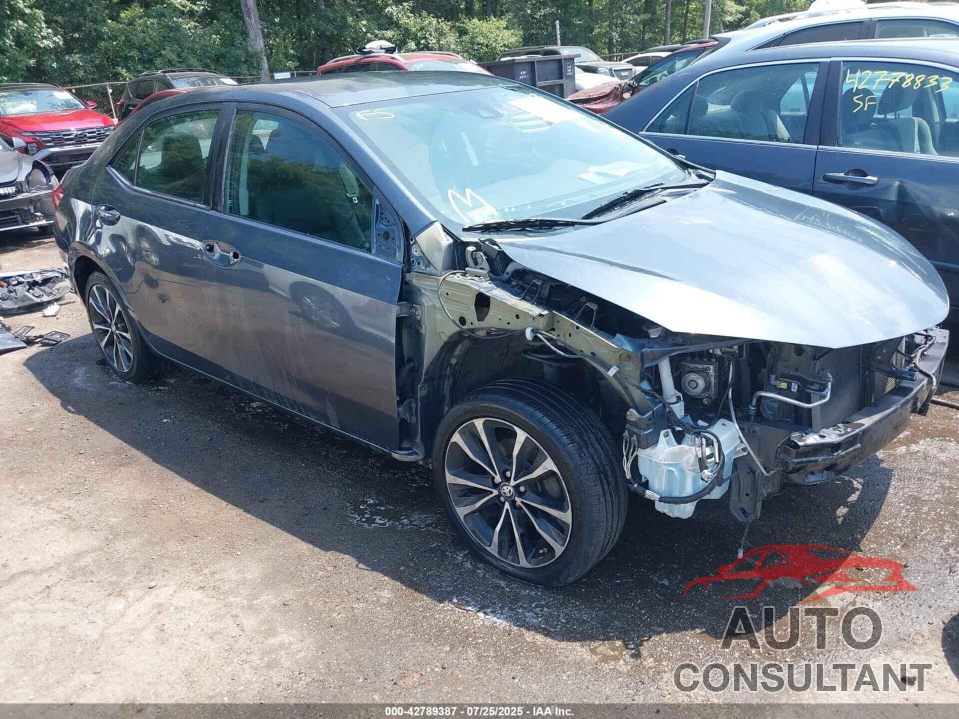 TOYOTA COROLLA 2017 - 2T1BURHE7HC888216