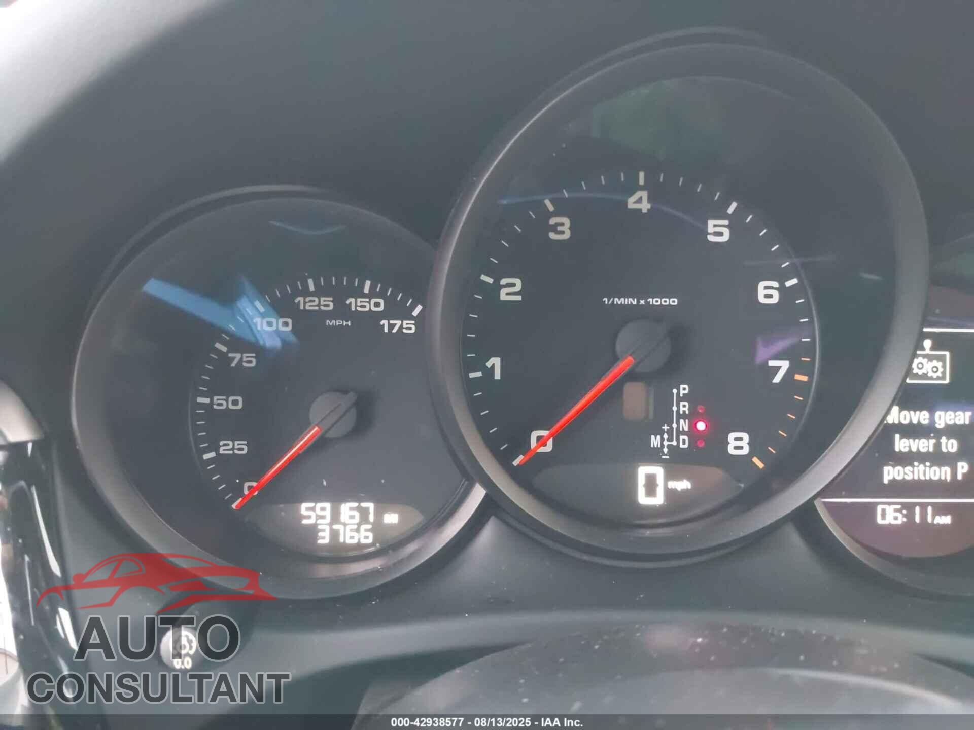 PORSCHE MACAN 2019 - WP1AA2A59KLB00752
