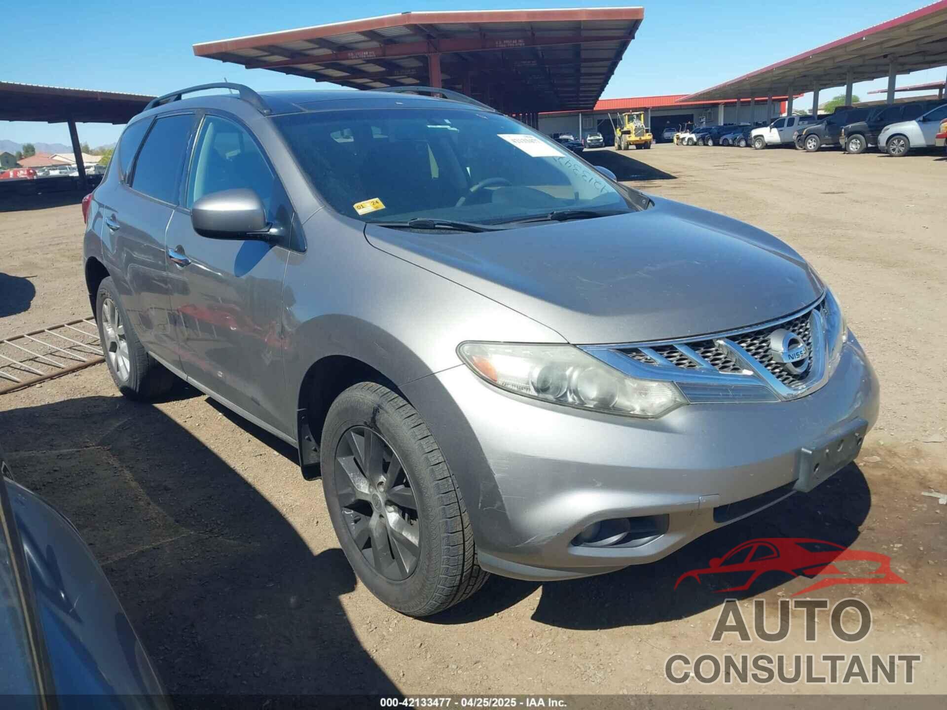 NISSAN MURANO 2011 - JN8AZ1MW1BW175036
