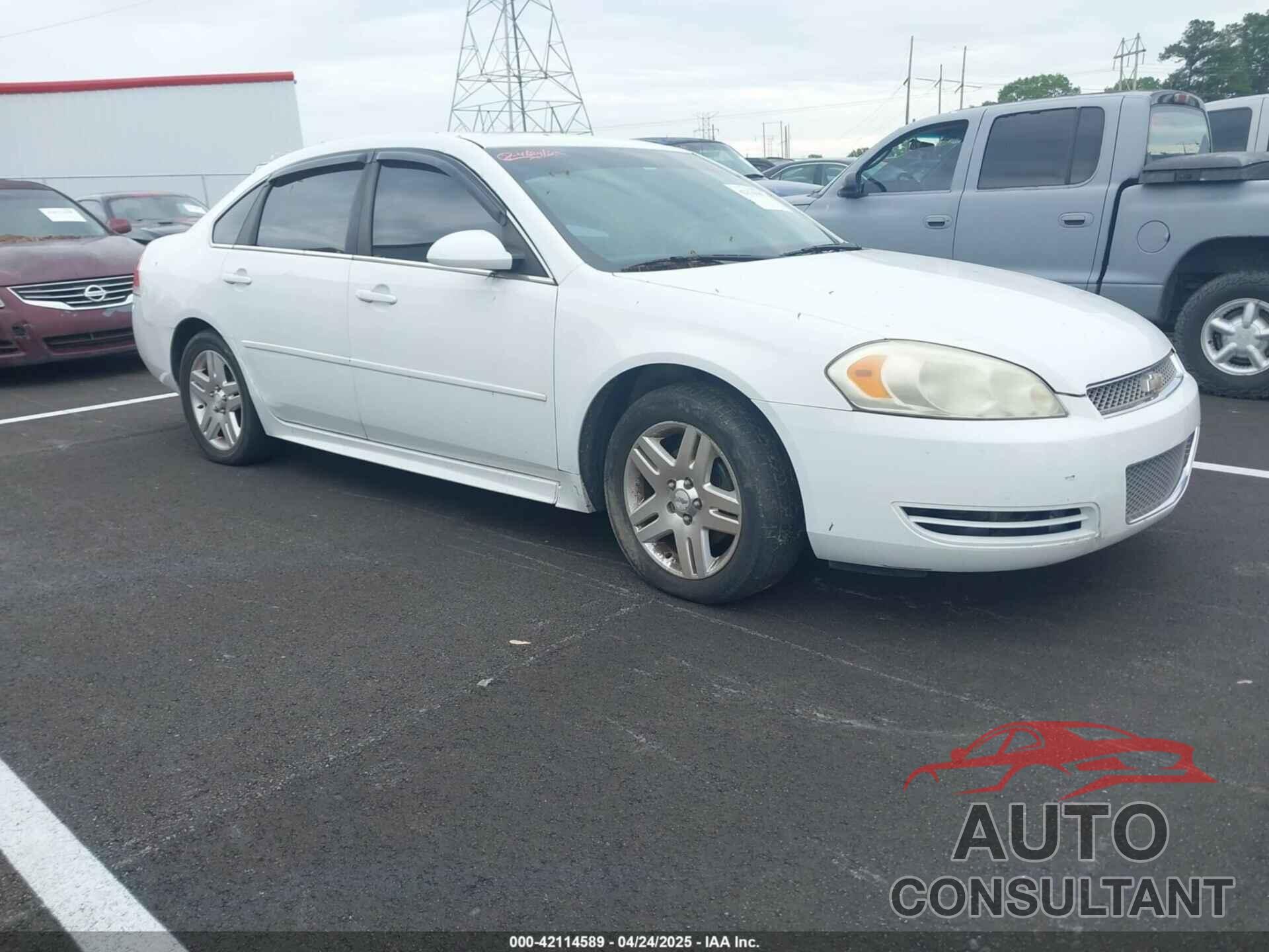 CHEVROLET IMPALA 2013 - 2G1WG5E33D1233122