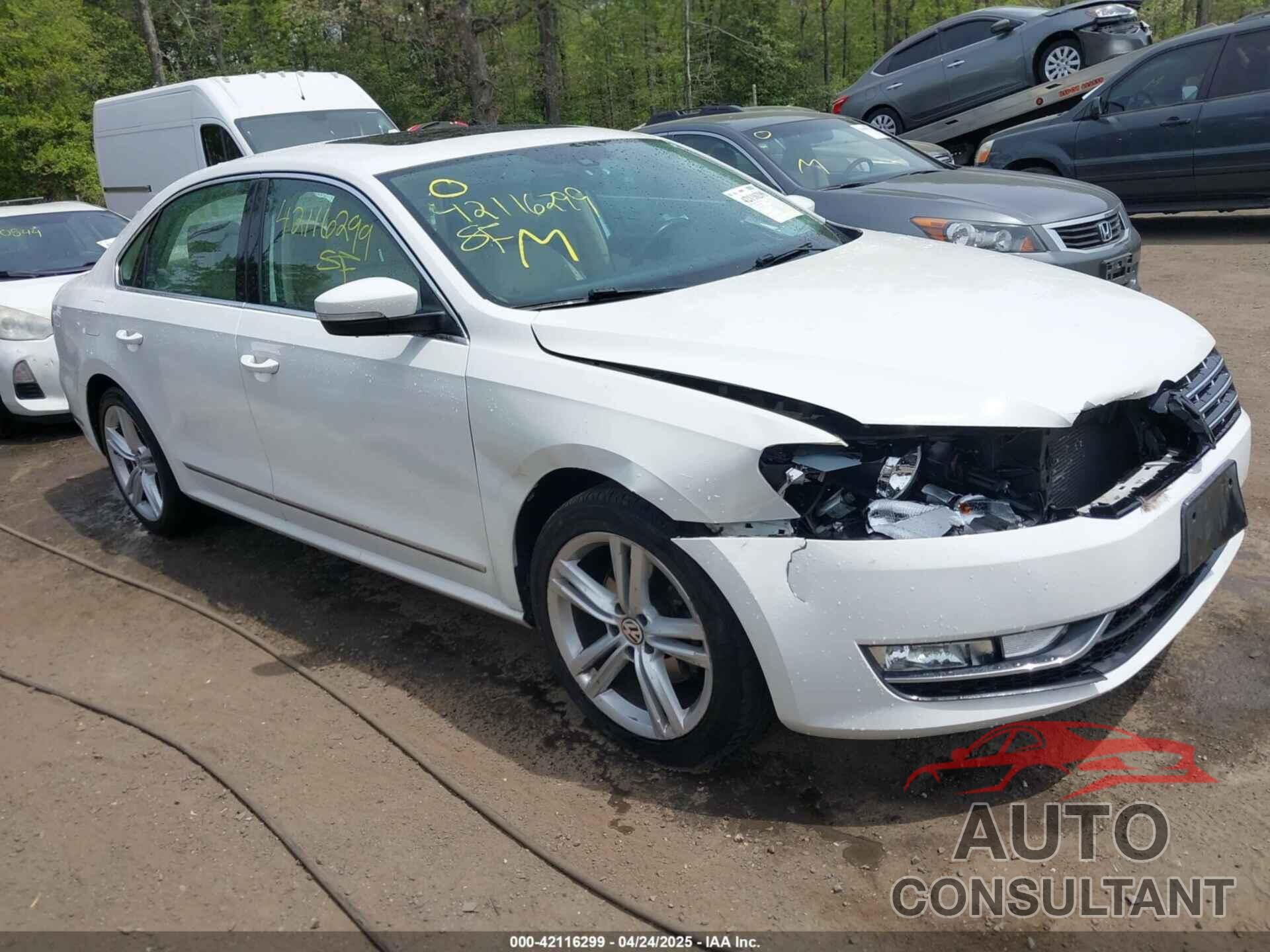 VOLKSWAGEN PASSAT 2014 - 1VWCM7A35EC062421