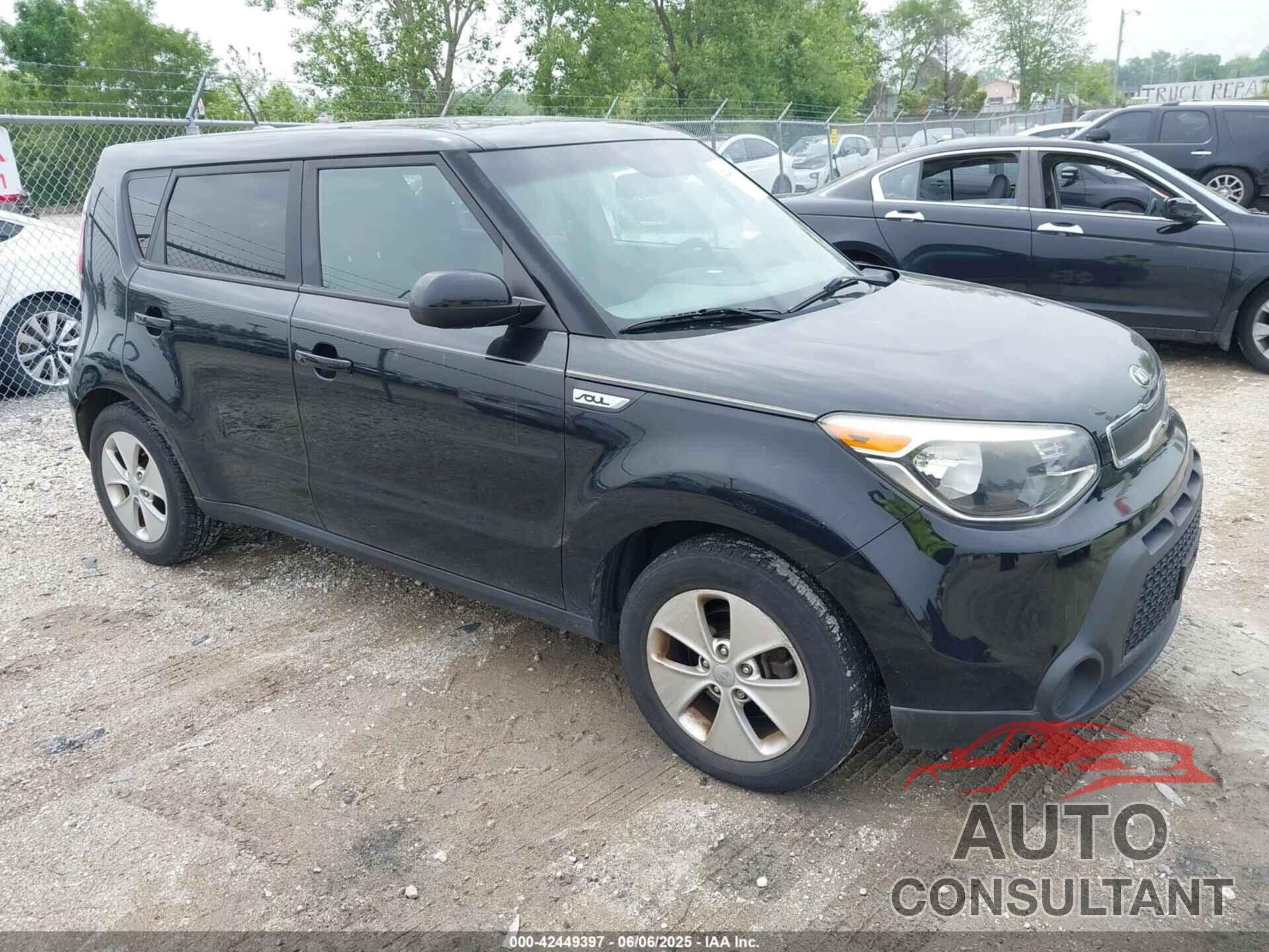 KIA SOUL 2015 - KNDJN2A28F7121506