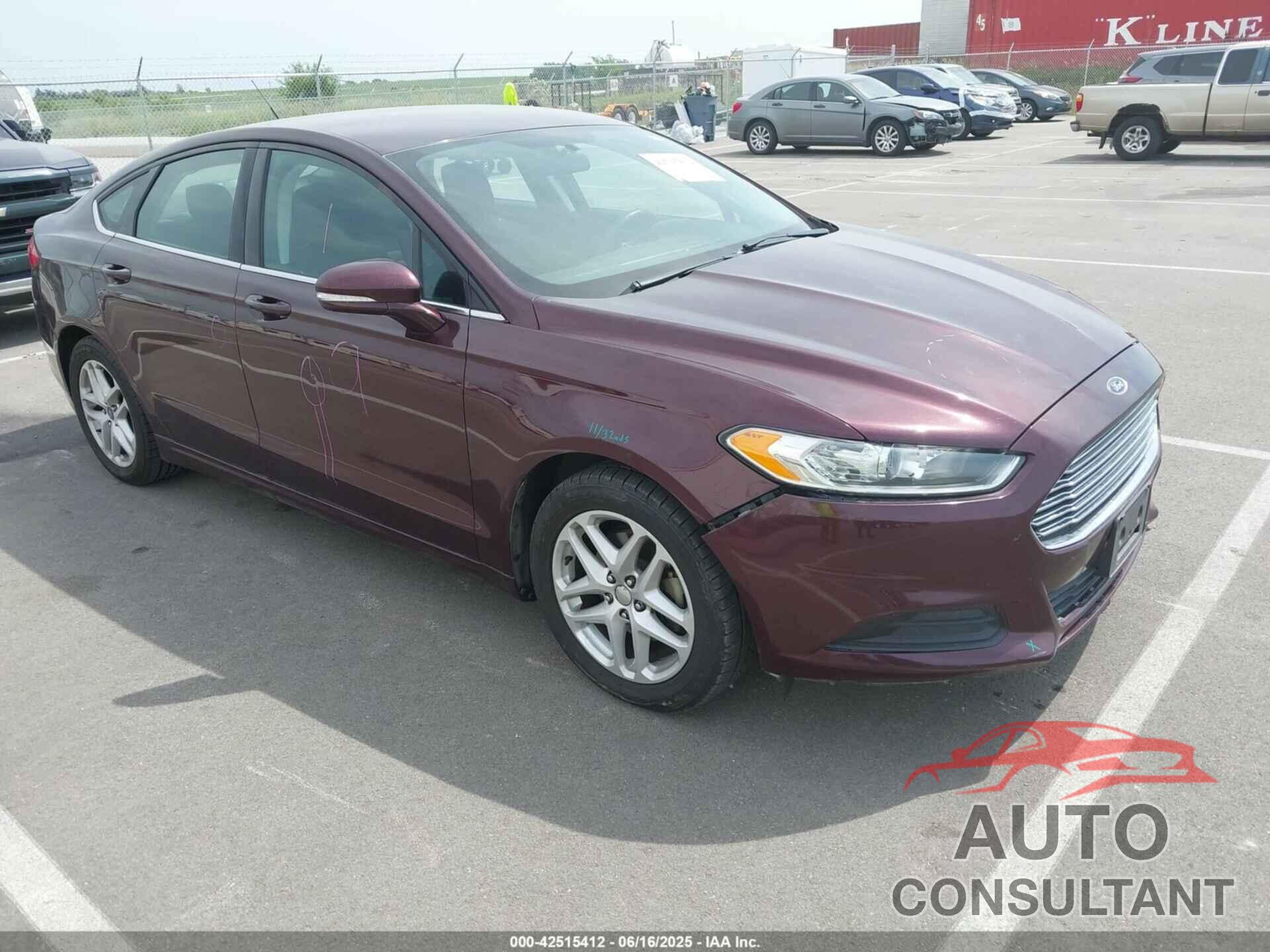 FORD FUSION 2013 - 3FA6P0H7XDR381262