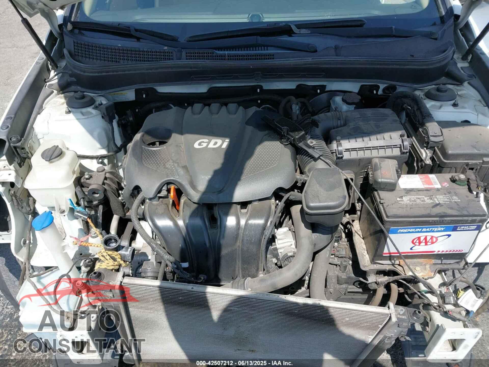 HYUNDAI SONATA 2012 - 5NPEC4AC7CH459952