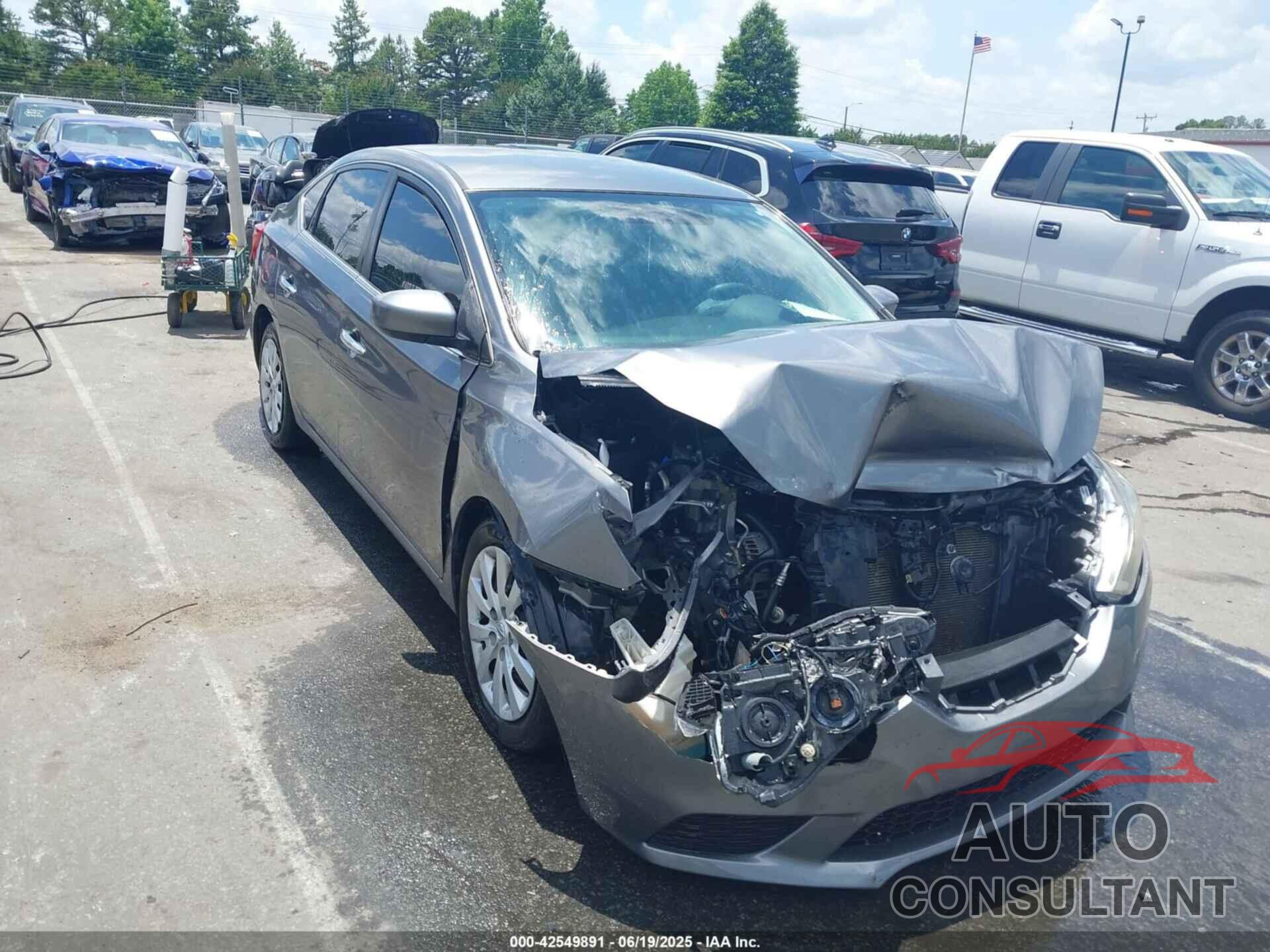 NISSAN SENTRA 2017 - 3N1AB7AP3HY370608