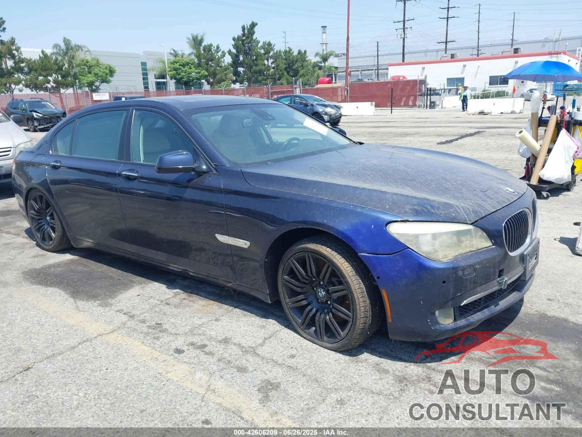 BMW 750LI 2010 - WBAKB8C50ACY63208