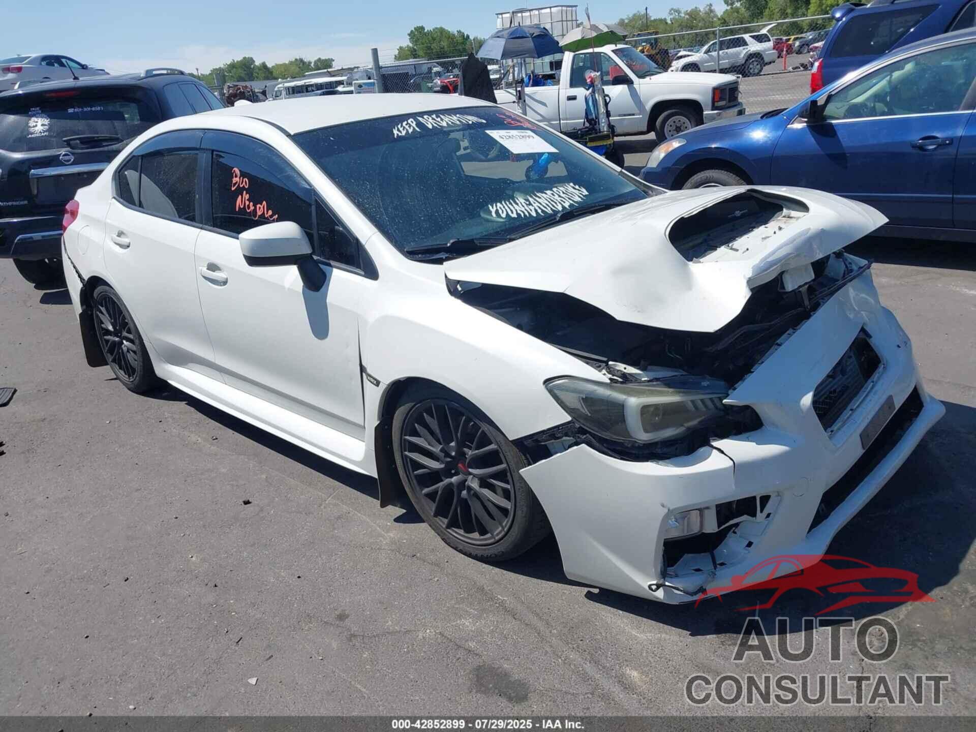 SUBARU WRX 2015 - JF1VA1A65F9823805