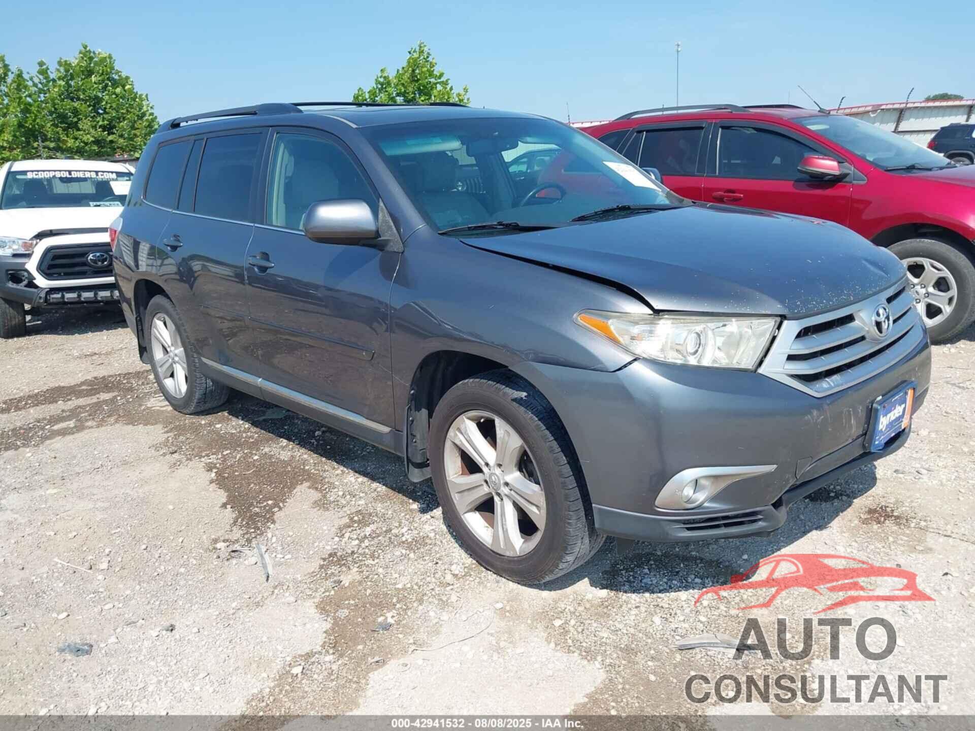 TOYOTA HIGHLANDER 2011 - 5TDBK3EH7BS088385