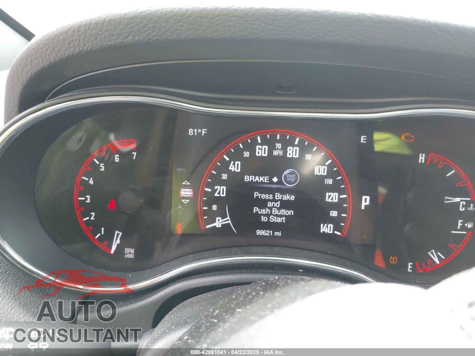 DODGE DURANGO 2015 - 1C4SDJCT3FC156310