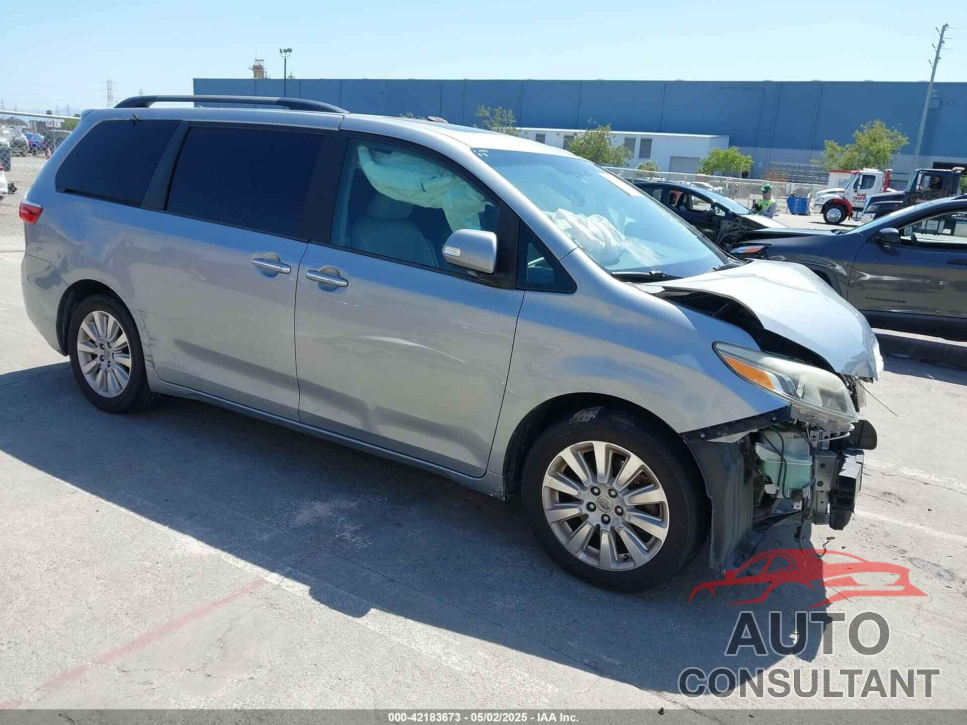 TOYOTA SIENNA 2015 - 5TDYK3DC5FS594514