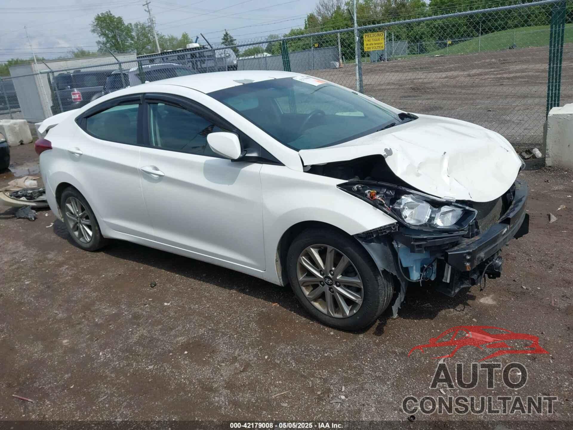 HYUNDAI ELANTRA 2014 - 5NPDH4AE9EH471263