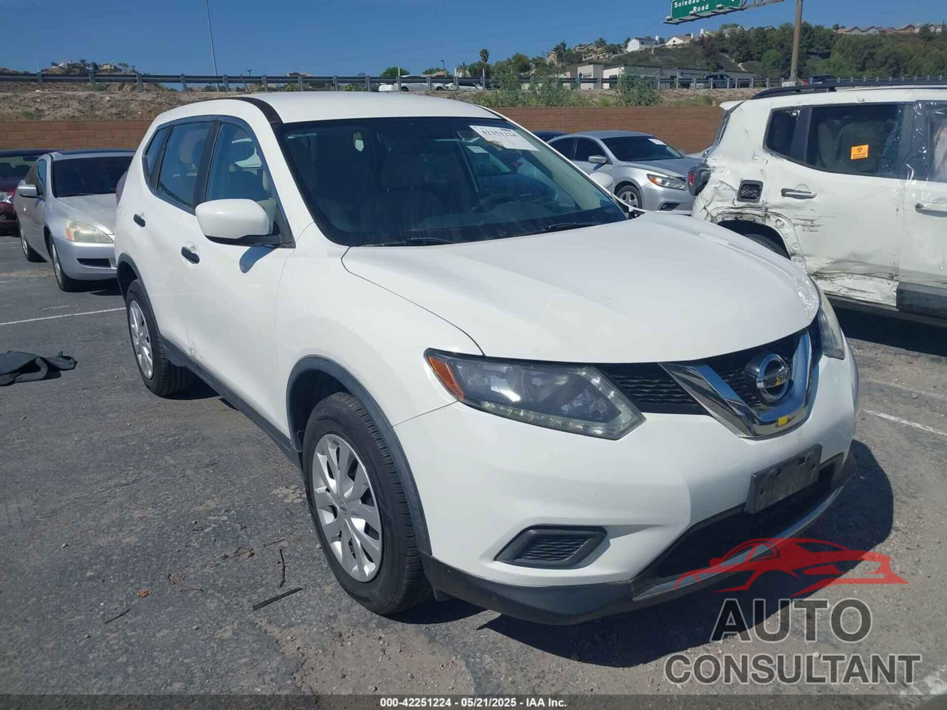 NISSAN ROGUE 2016 - JN8AT2MV6GW150560