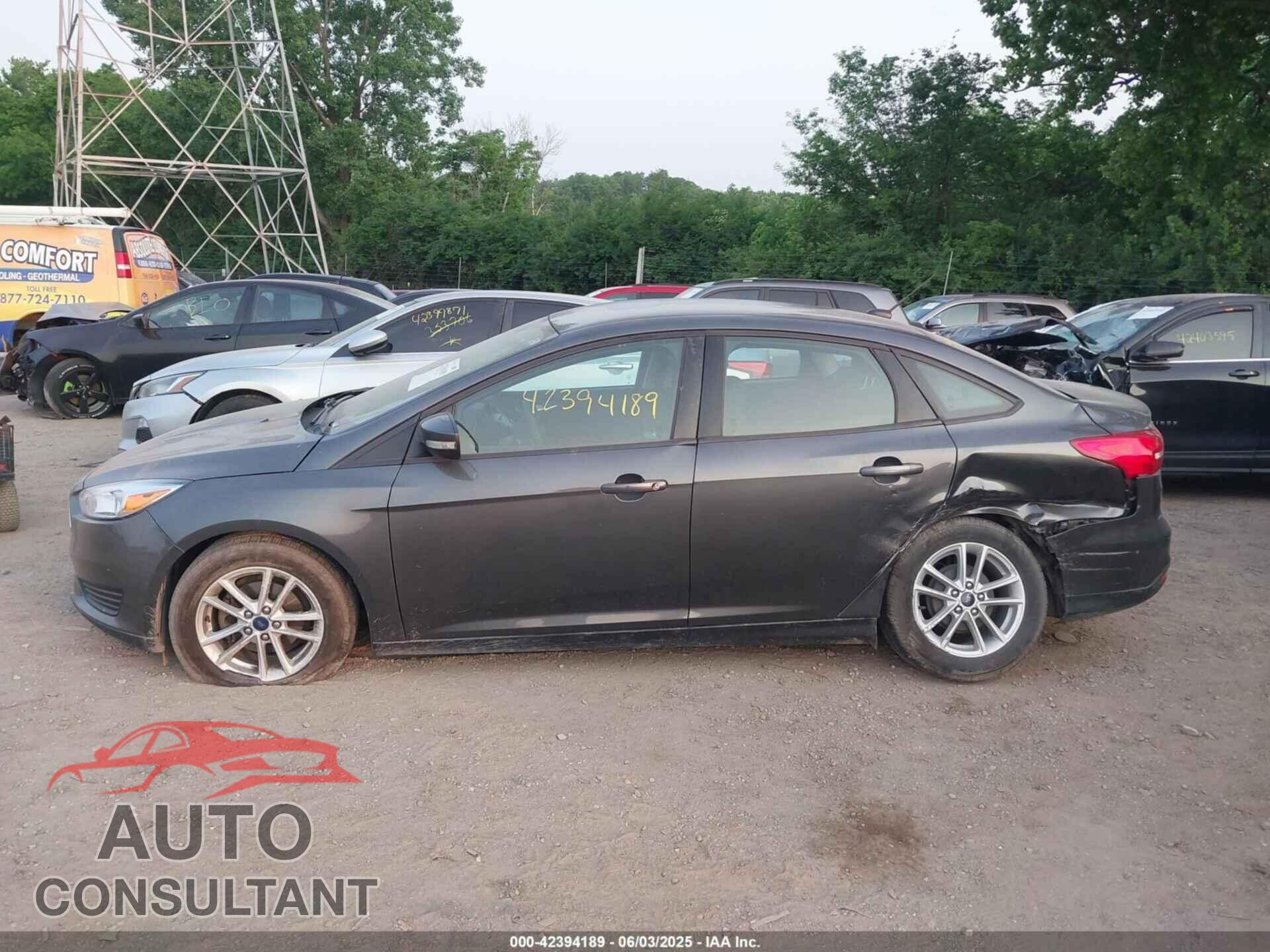 FORD FOCUS 2017 - 1FADP3F29HL215786