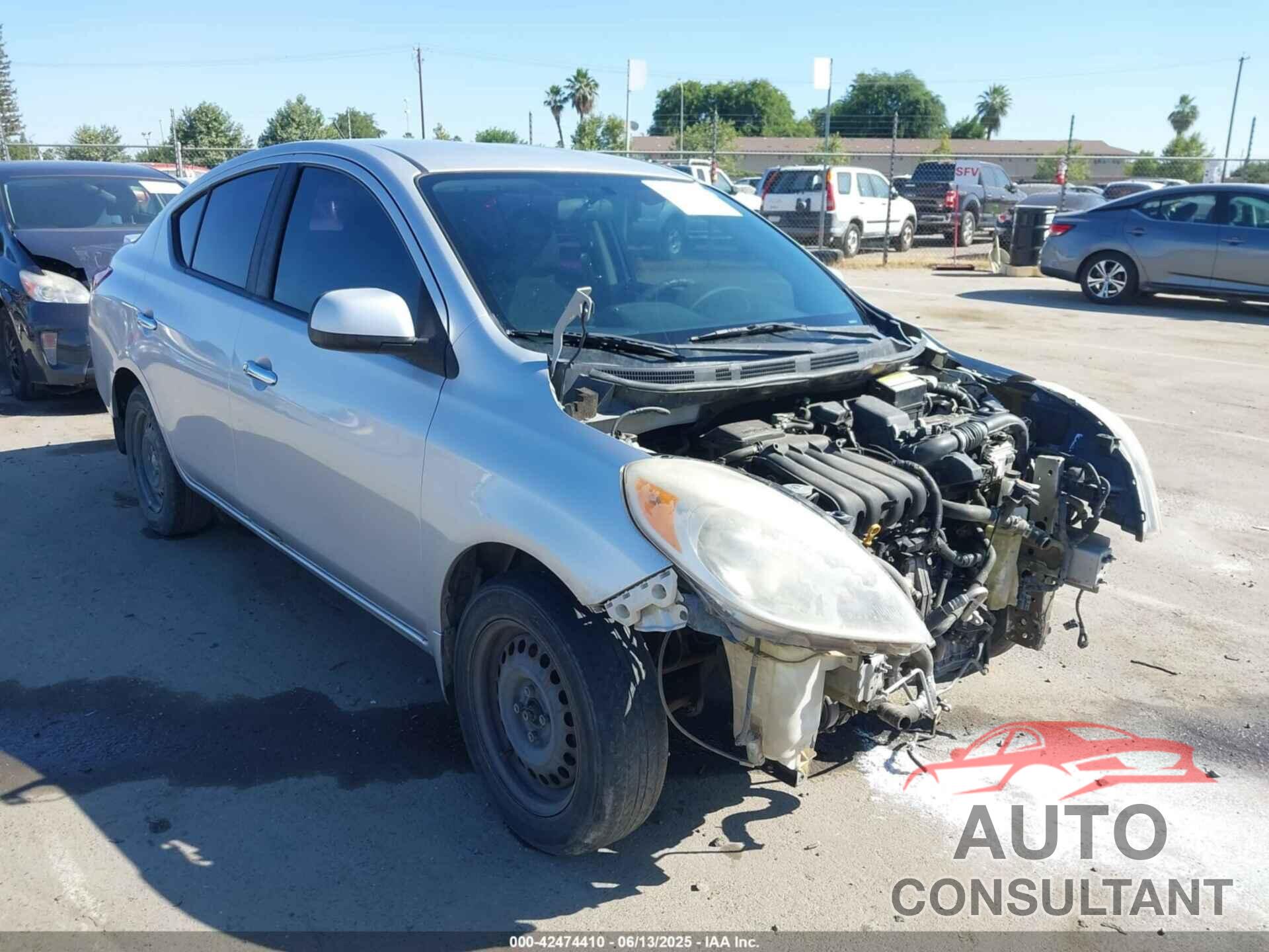 NISSAN VERSA 2013 - 3N1CN7AP0DL881295