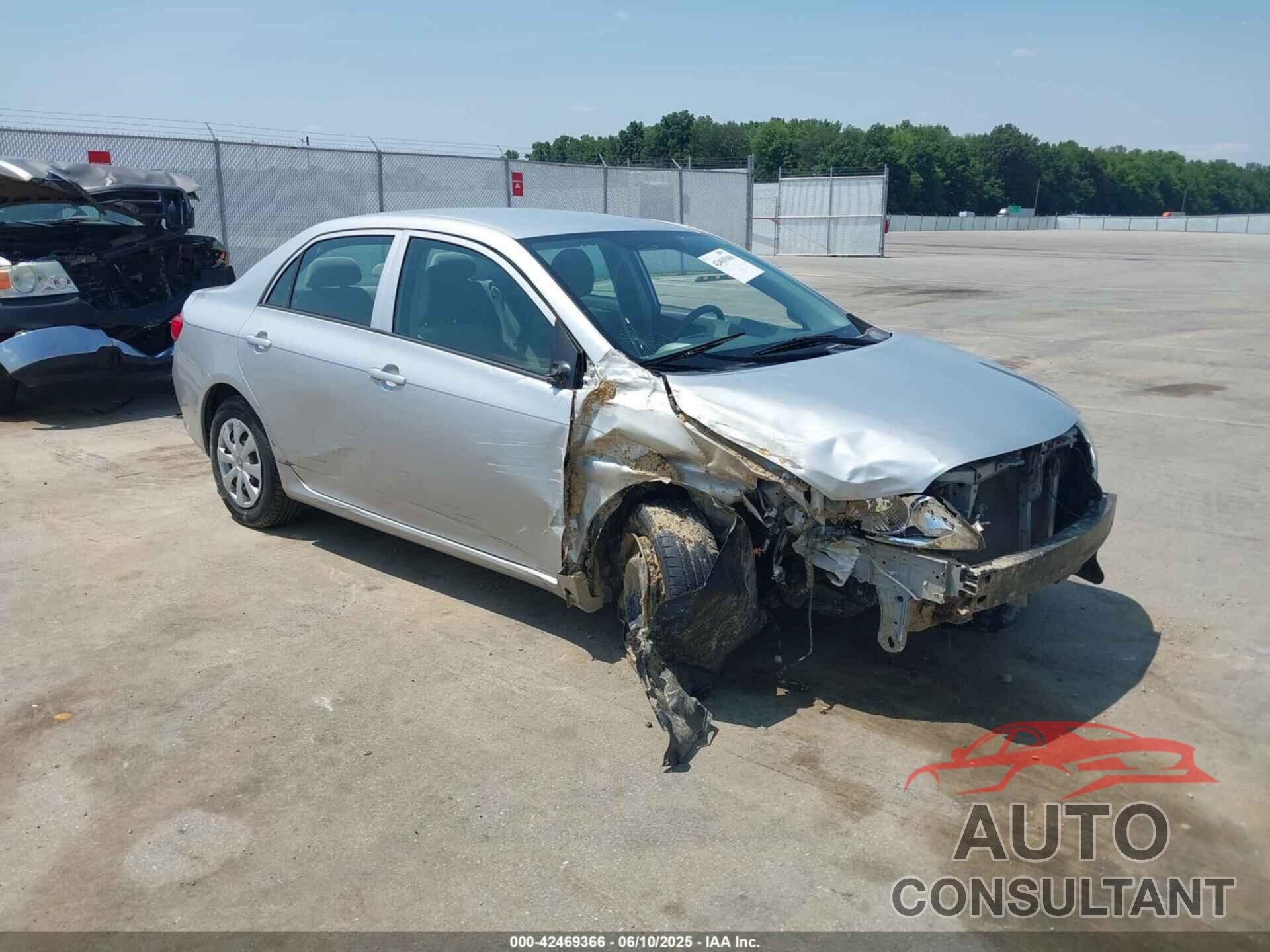 TOYOTA COROLLA 2009 - 1NXBU40E49Z156172