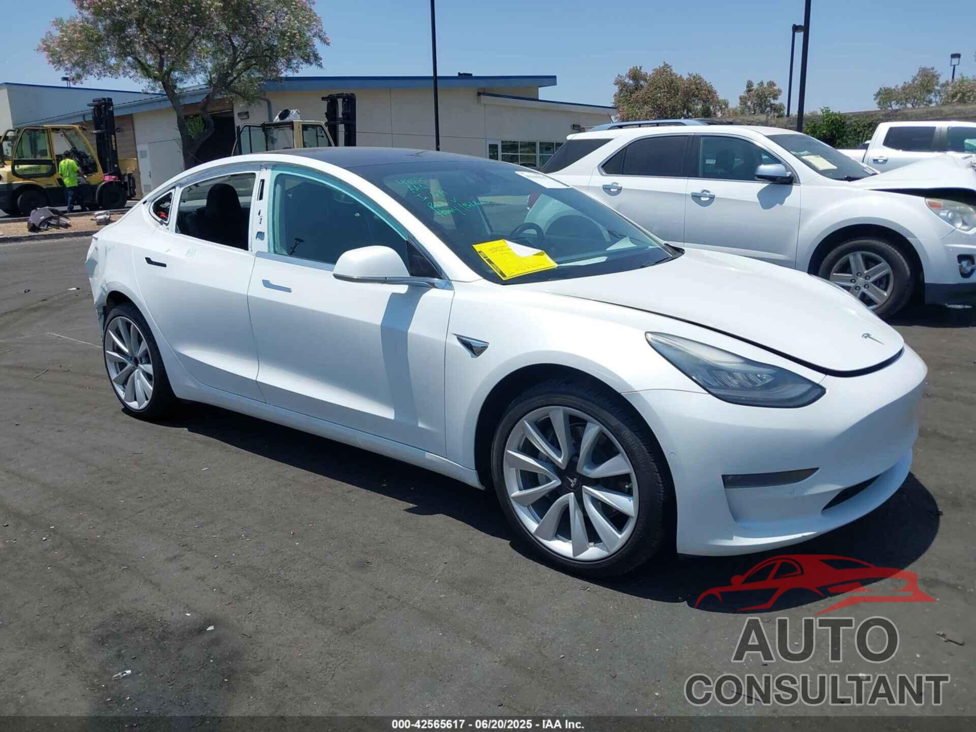 TESLA MODEL 3 2018 - 5YJ3E1EAXJF164834