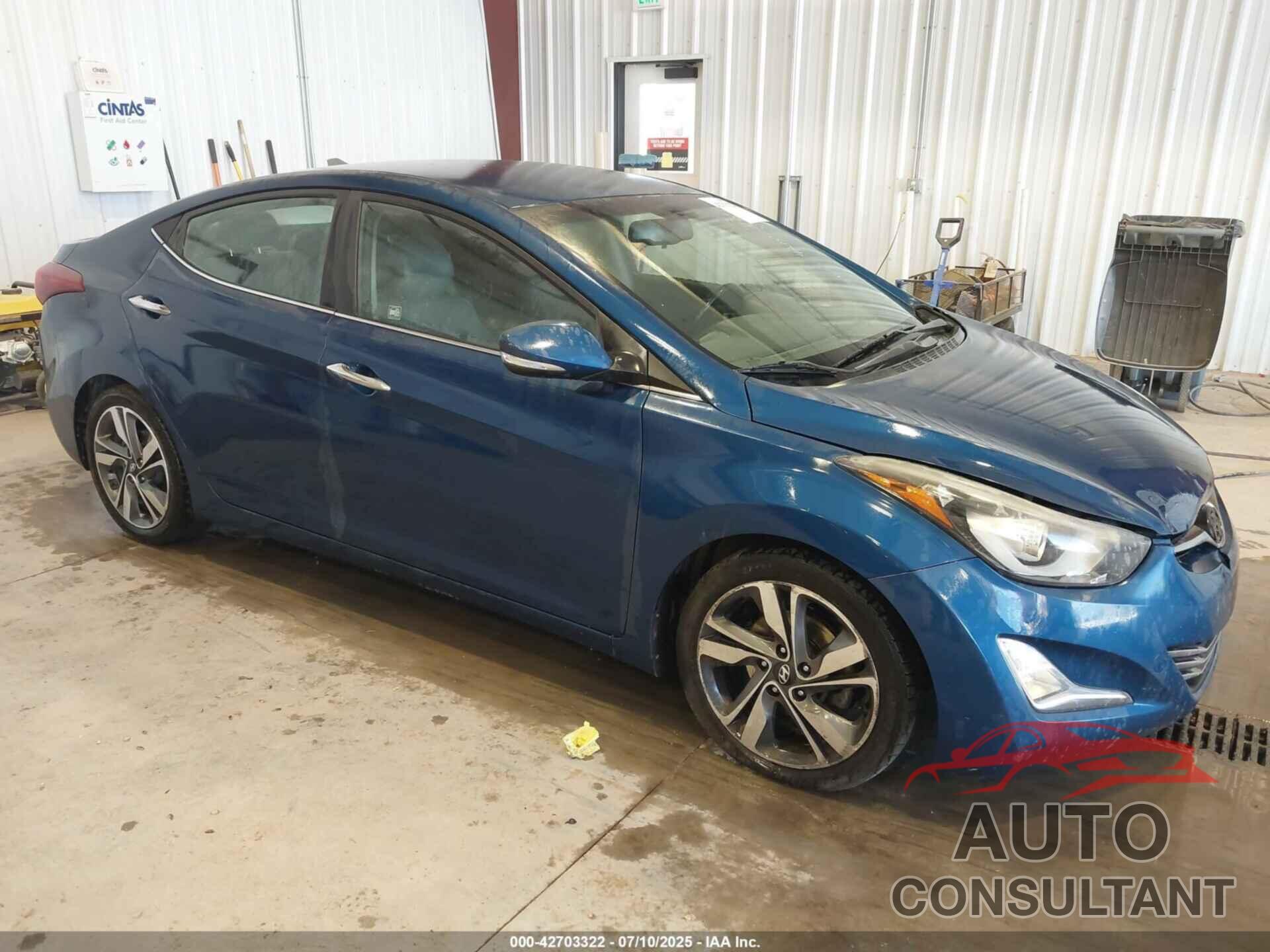 HYUNDAI ELANTRA 2014 - KMHDH4AE0EU065437